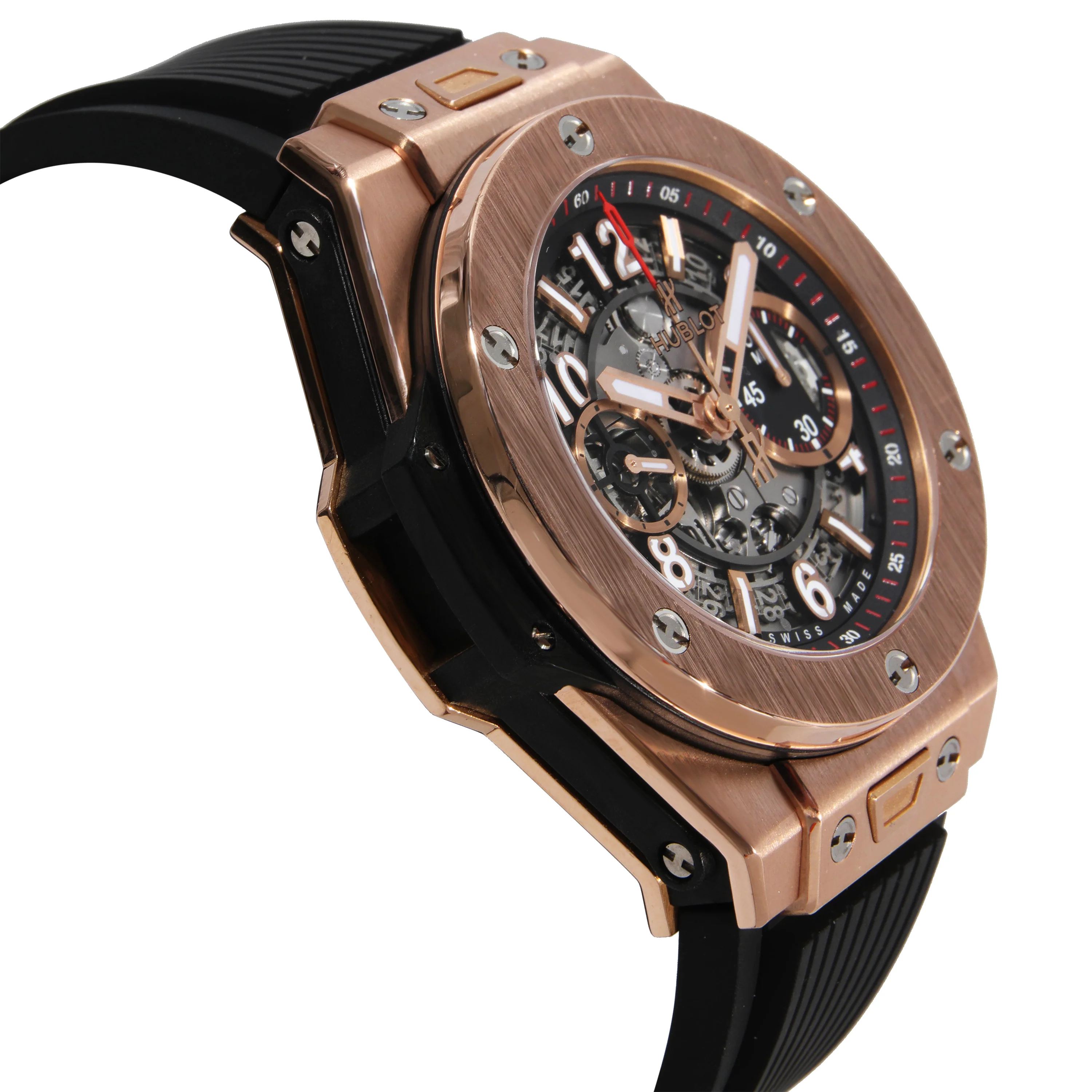 Hublot Big Bang Unico 411.OX.1180.RX Mens Watch in 18kt Titanium/Rose Gold - Image 2