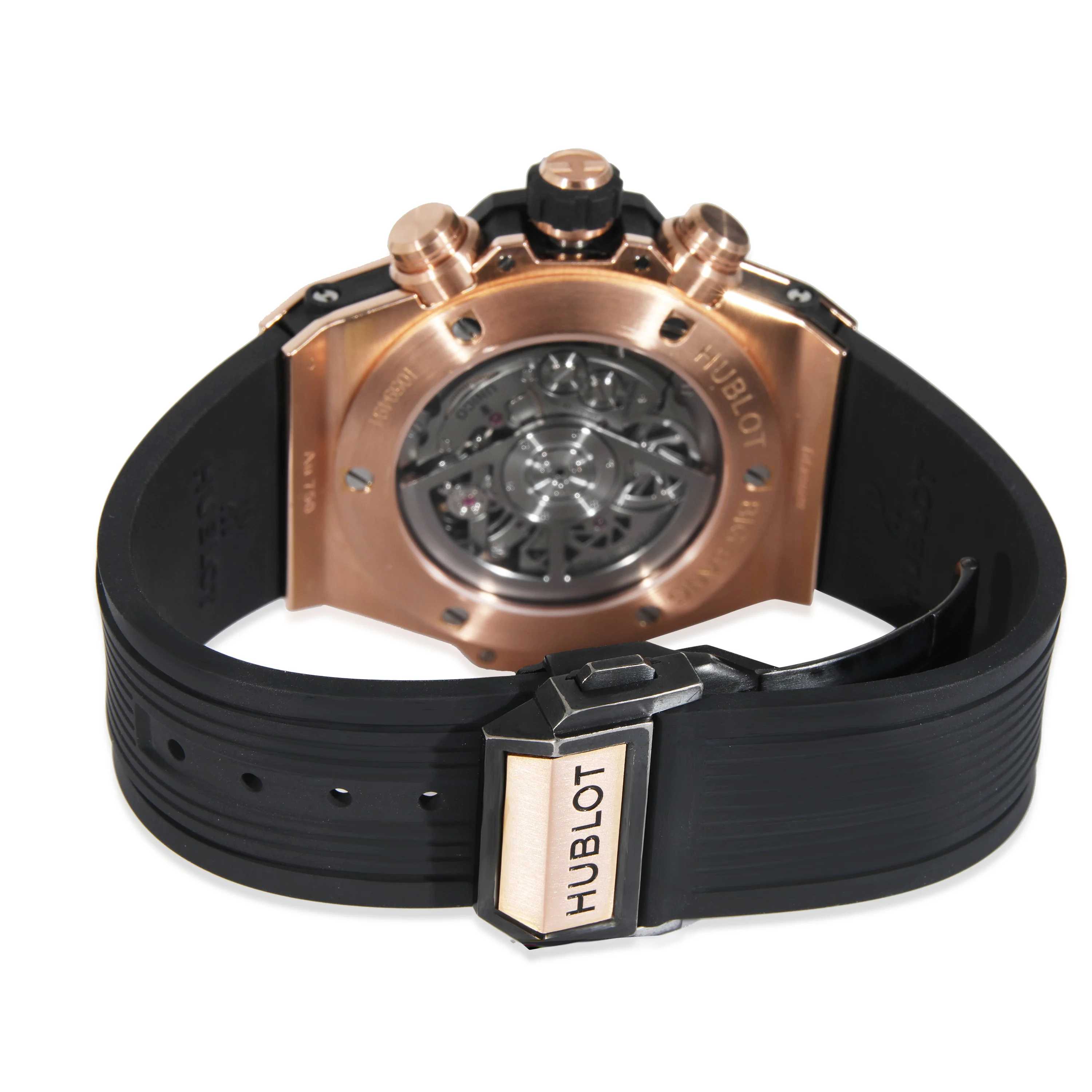 Hublot Big Bang Unico 411.OX.1180.RX Mens Watch in 18kt Titanium/Rose Gold - Image 4
