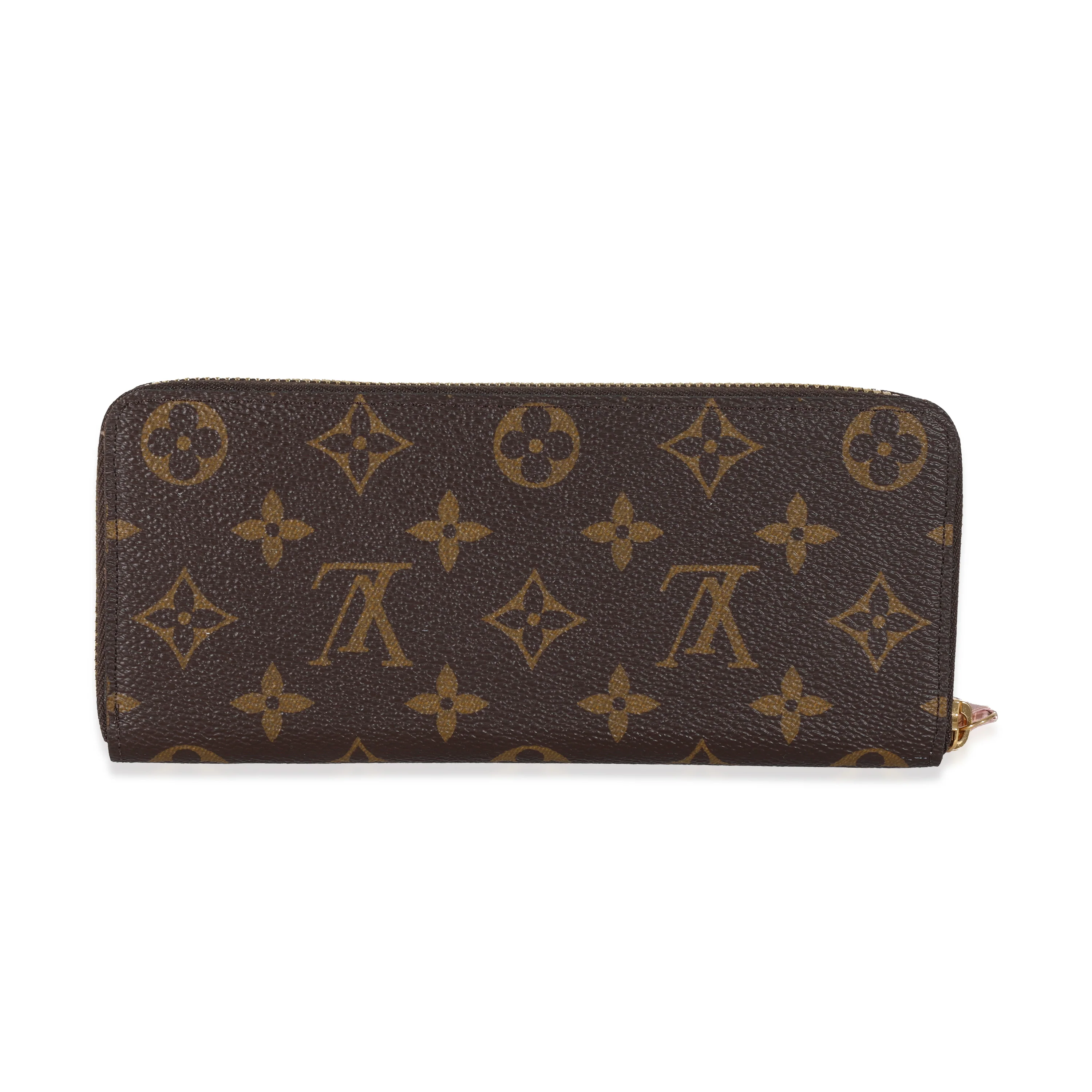 Louis Vuitton Monogram Canvas Rose Ballerine Clemence Wallet - Image 5