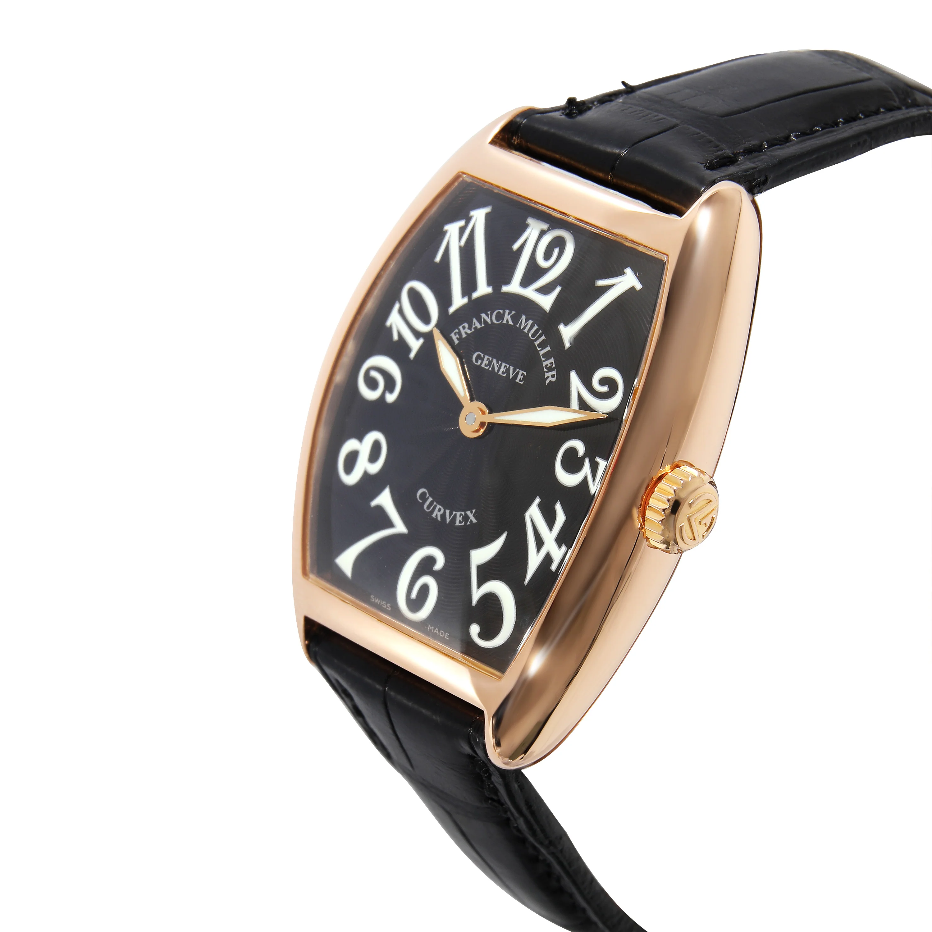 Franck Muller Cintree Curvex 7502 QZ Womens Watch in 18kt Rose Gold - Image 3