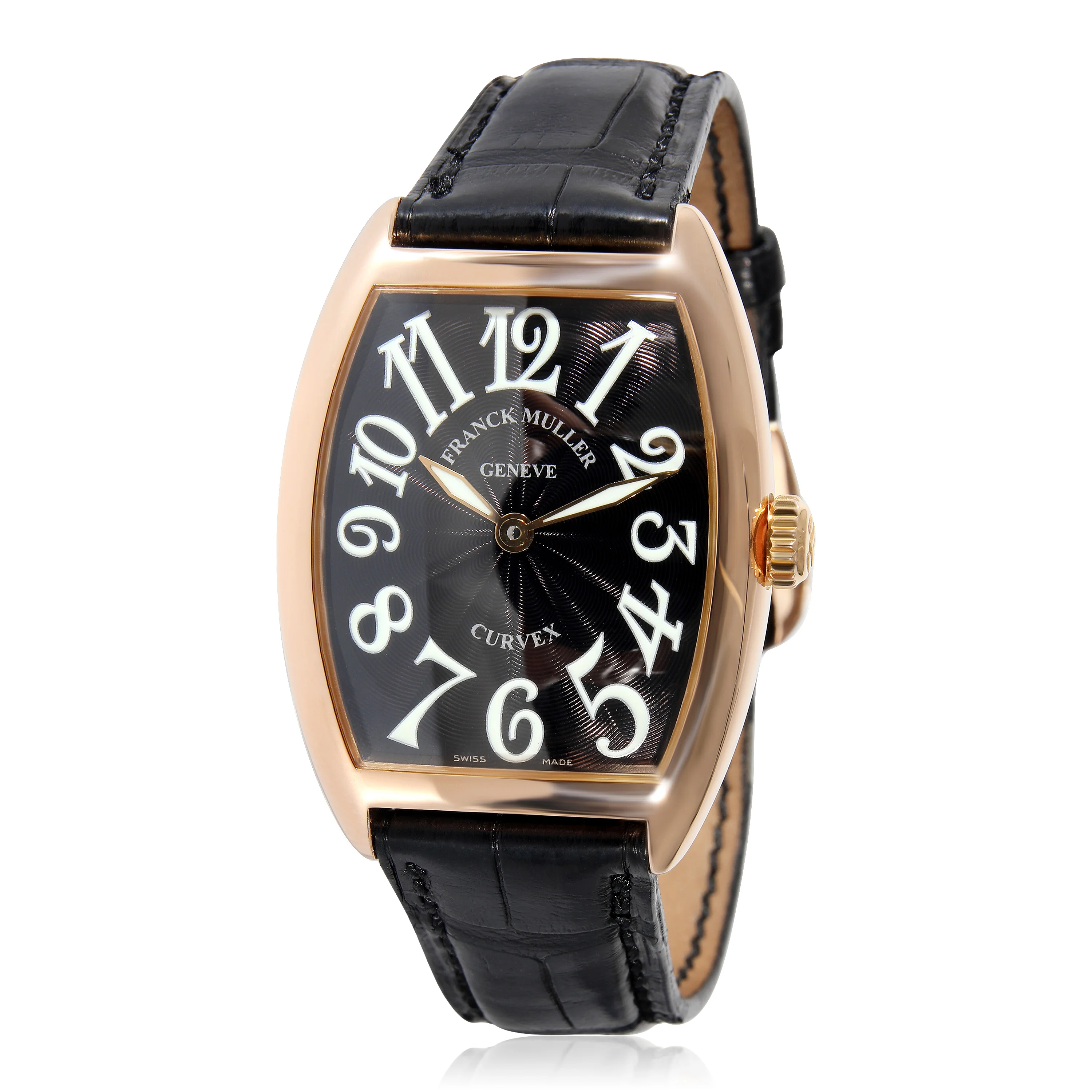 Franck Muller Cintree Curvex 7502 QZ Womens Watch in 18kt Rose Gold - Image 5