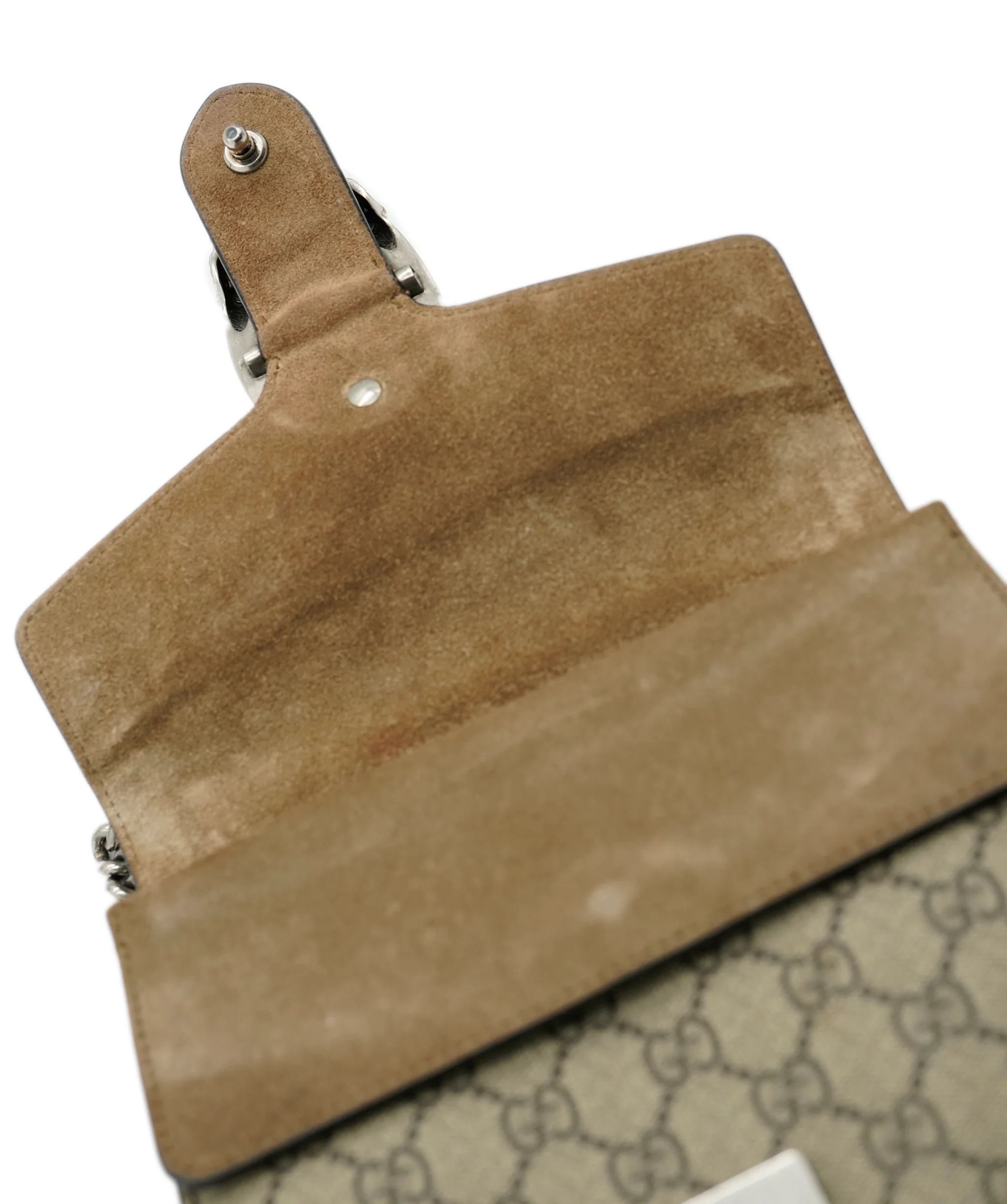Gucci Beige GG Supreme Canvas Mini Dionysus - Image 10