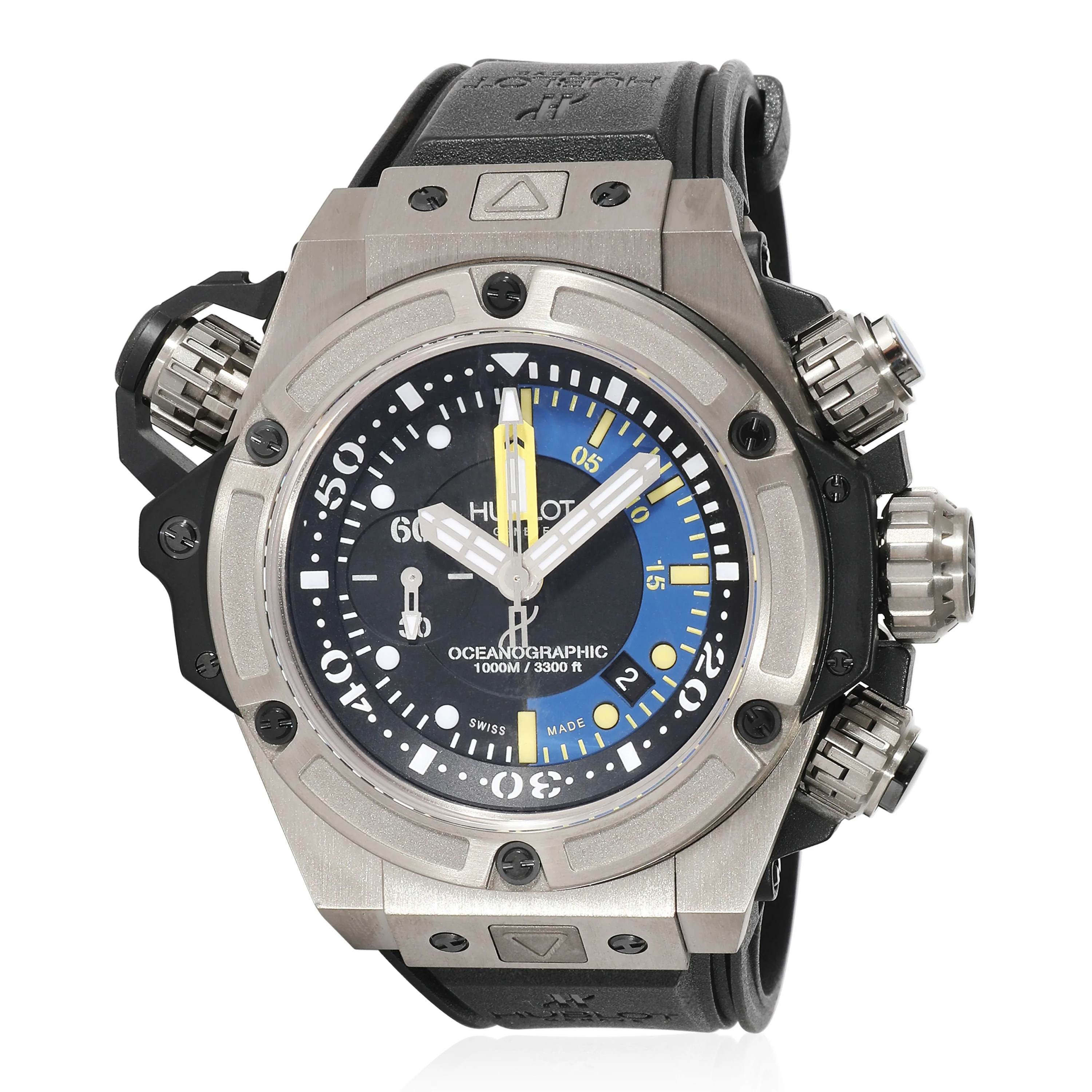 Hublot King Power Oceanographic 732.QX.1140.RX Mens Watch in Carbon Fiber - Image 6