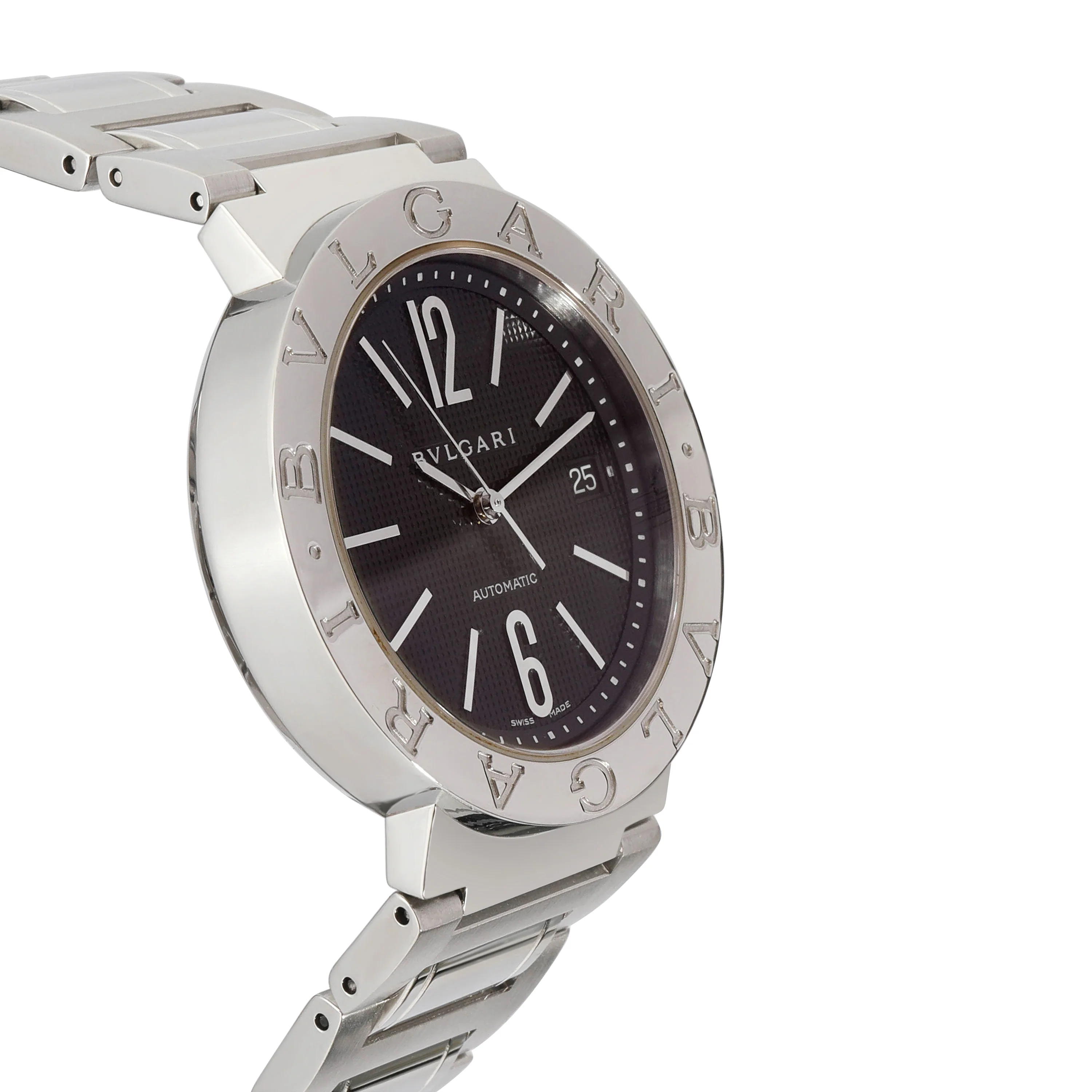 BVLGARI Bvlgari/Bvlgari BB 38 SS Auto Mens Watch in Stainless Steel - Image 2