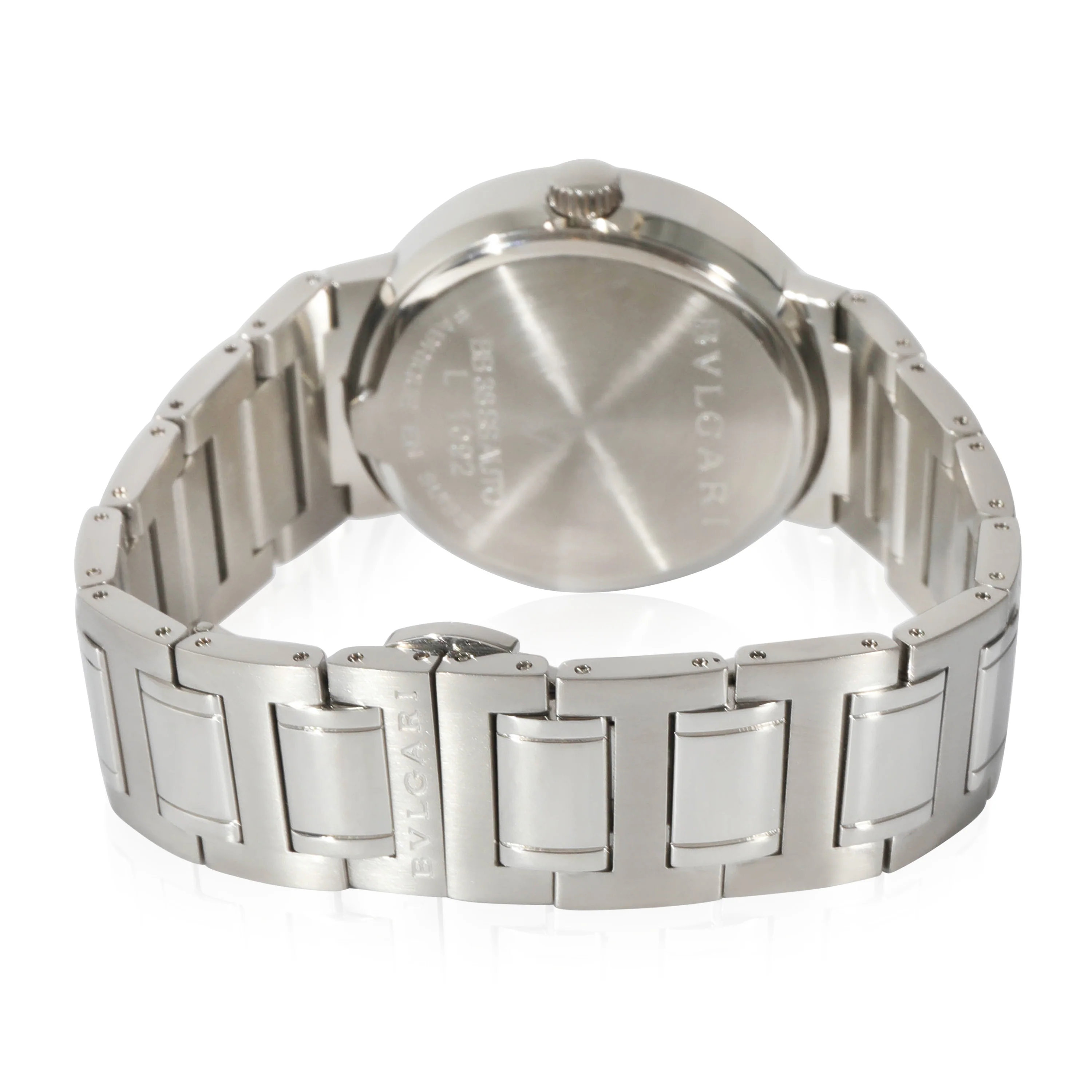 BVLGARI Bvlgari/Bvlgari BB 38 SS Auto Mens Watch in Stainless Steel - Image 4