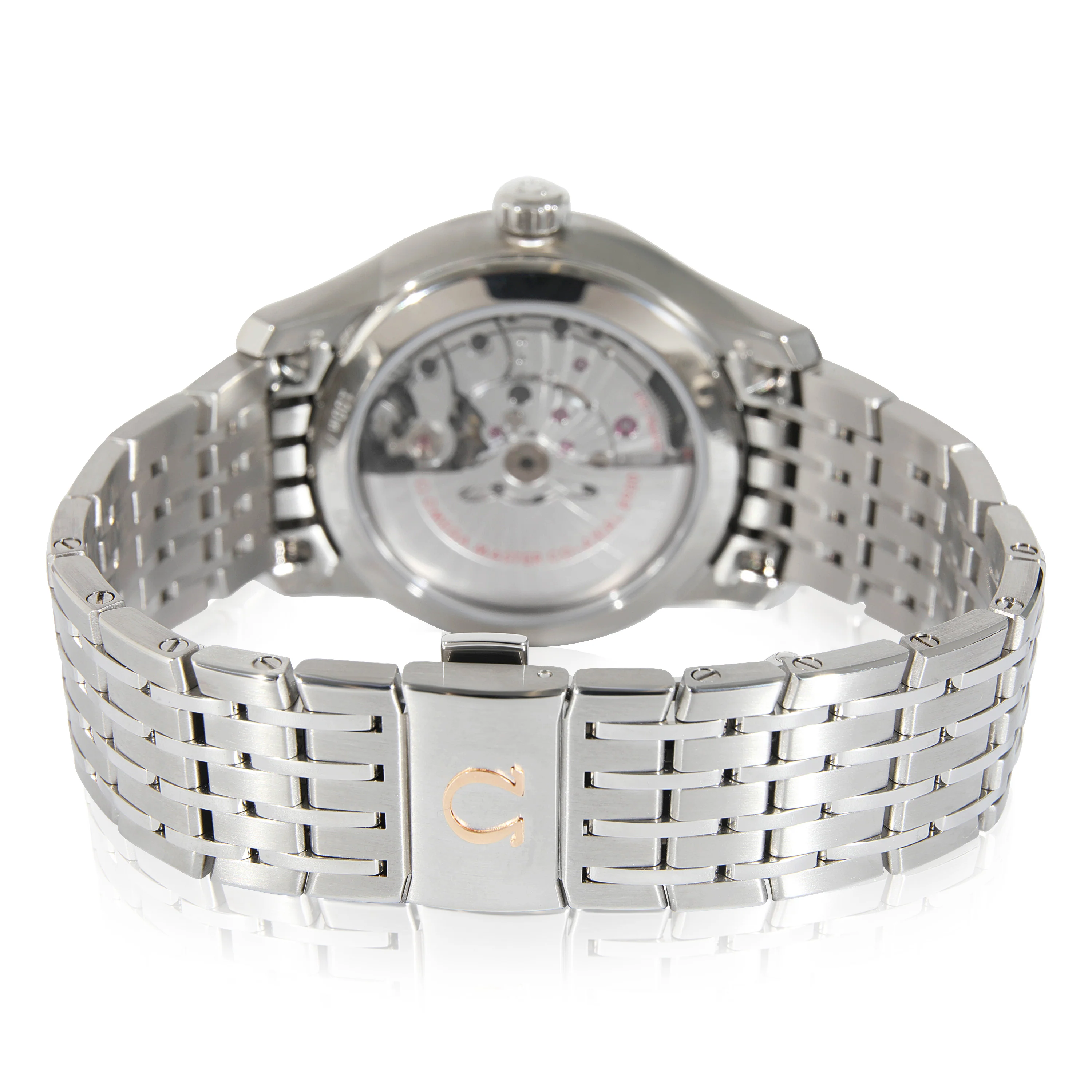 Omega DeVille Hour Vision 411.10.41.21.10.001 Mens Watch in Stainless Steel - Image 4