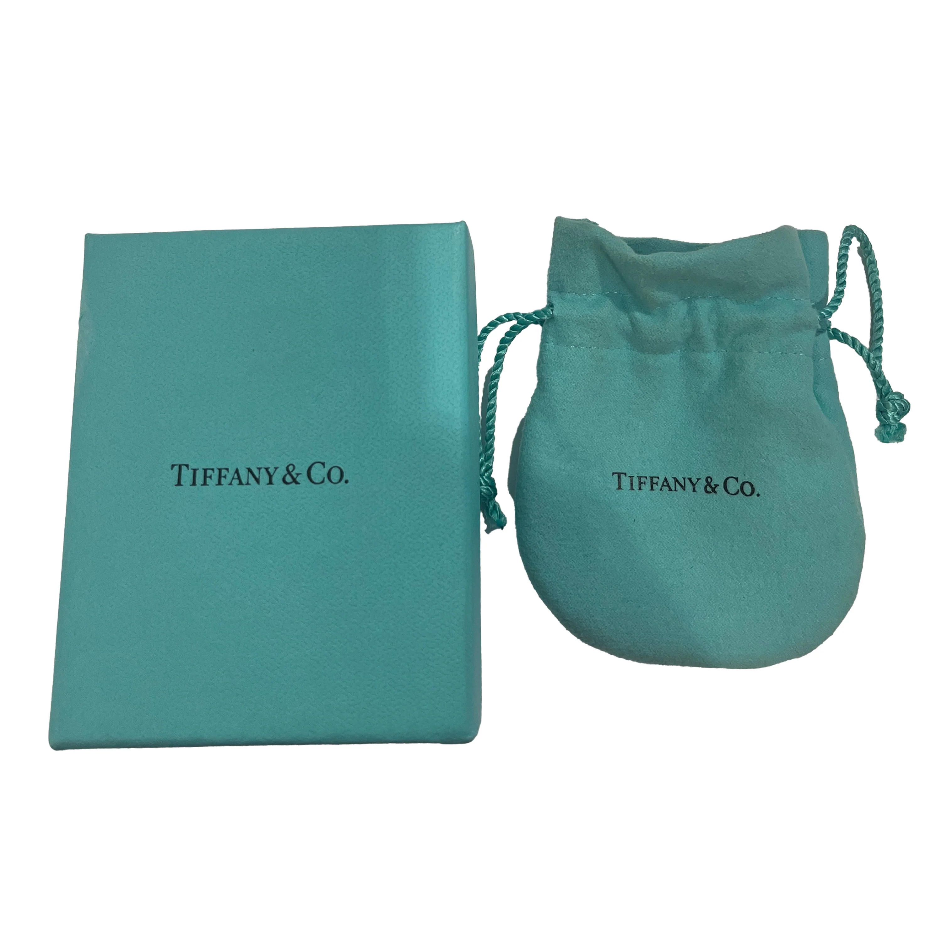 Tiffany & Co. Diamond Heart Stud Earrings in  Platinum 0.33 CTW - Image 4
