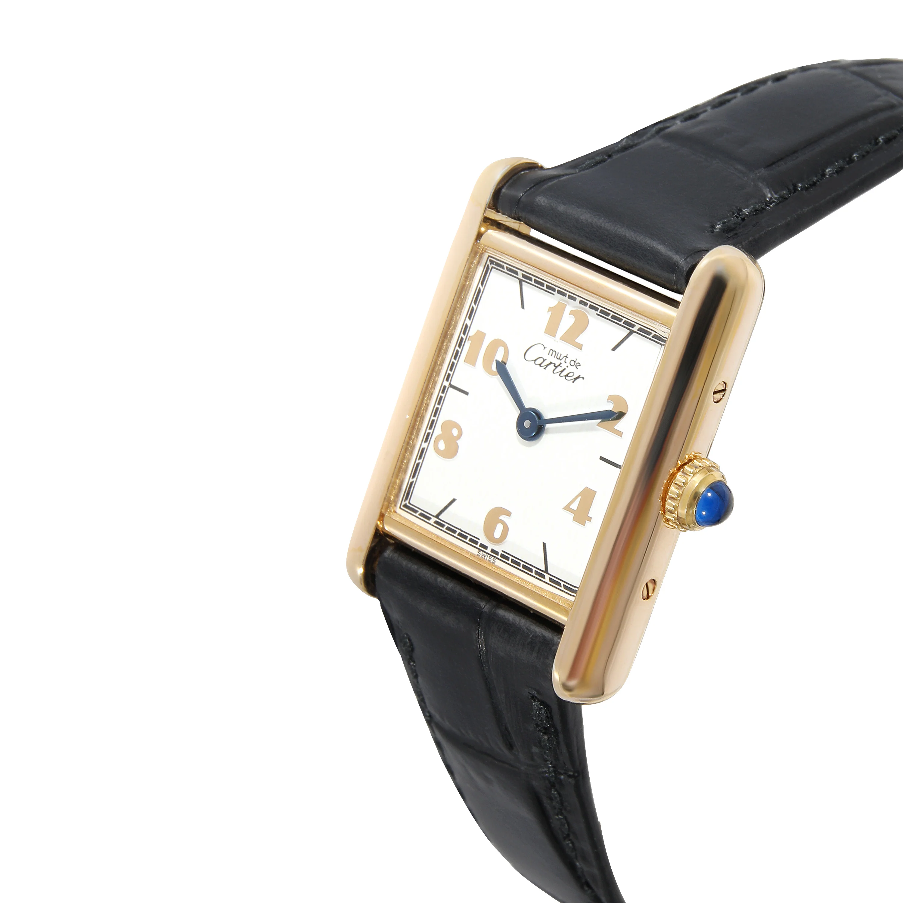 Cartier Must de Cartier Tank 160680 Womens Watch in Vermeil - Image 4