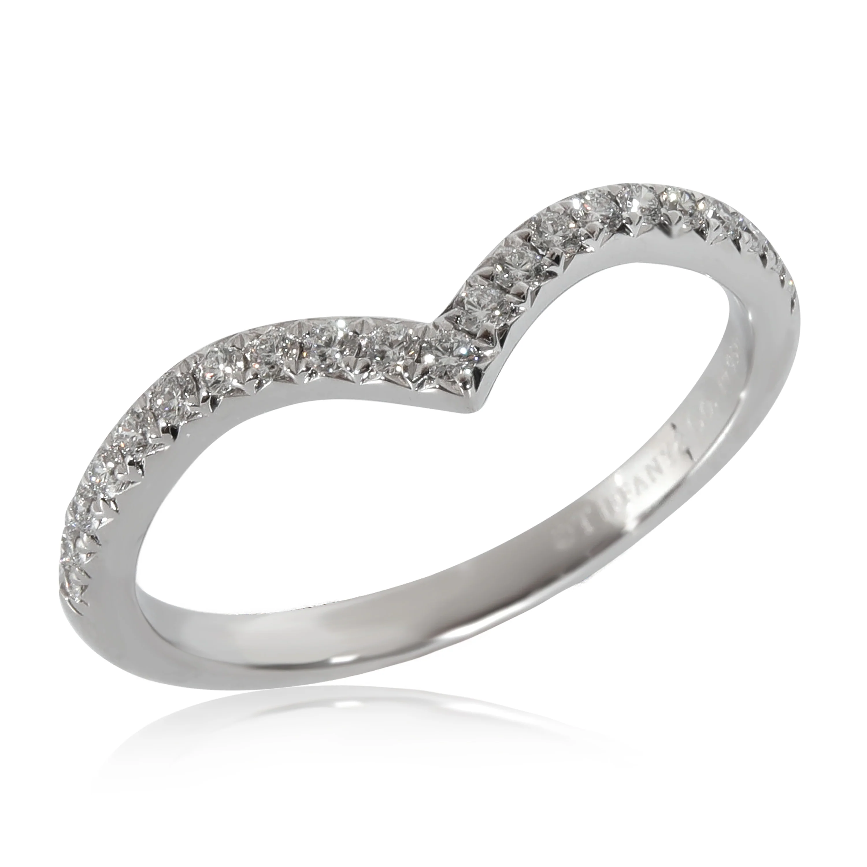 Tiffany & Co. Soleste Band in Platinum 0.17 CTW - Image 3