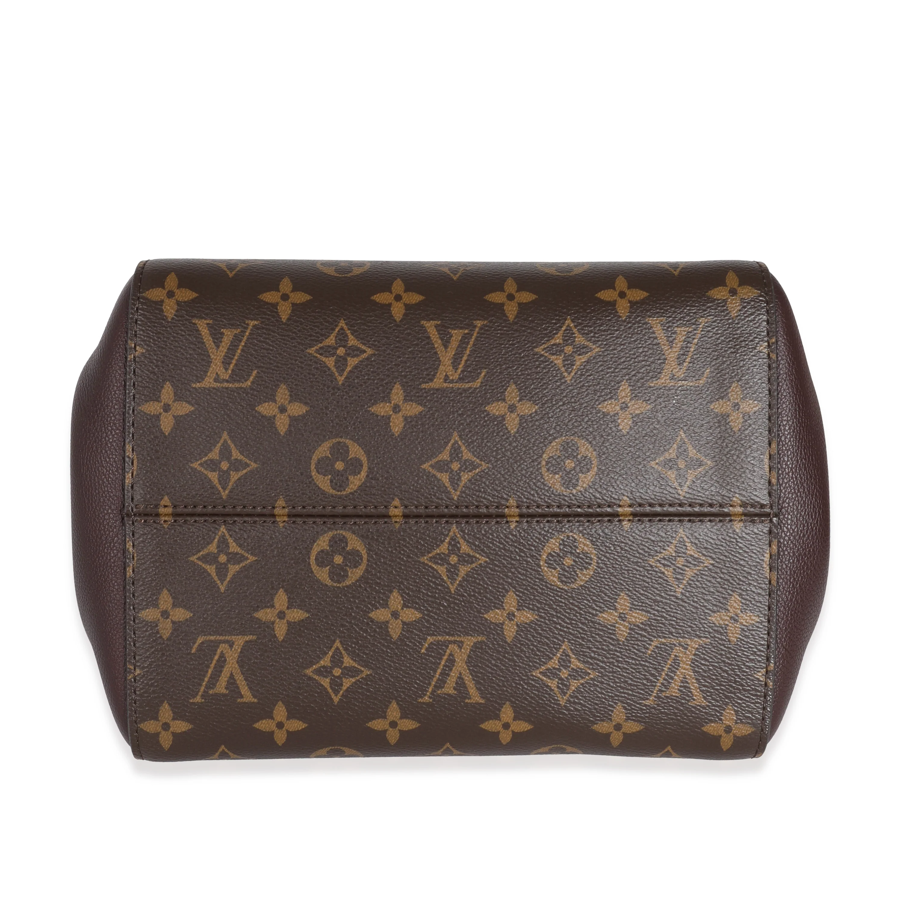 Louis Vuitton Monogram Canvas Calfskin Fold Tote MM - Image 5