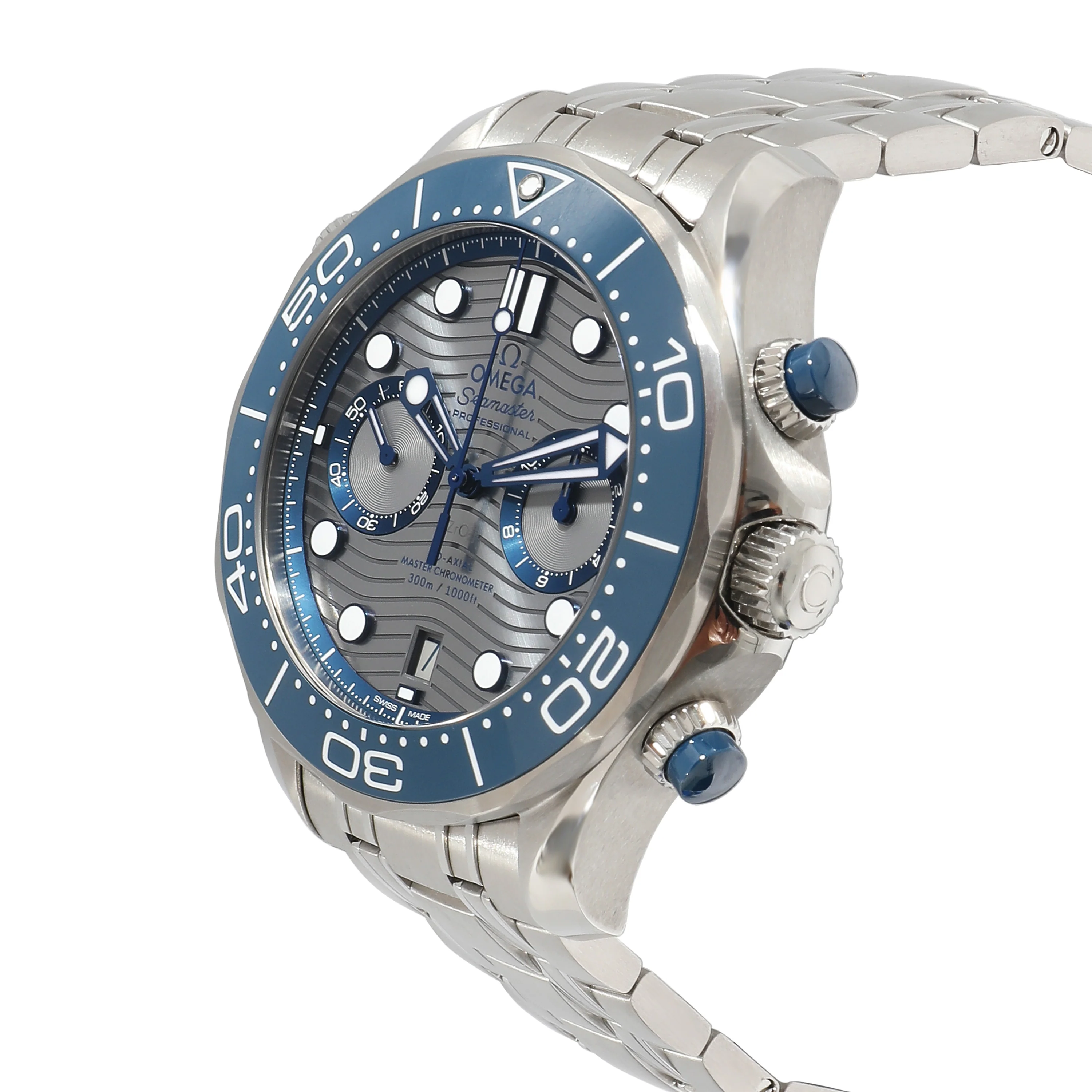 Seamaster Diver 300 M 210.30.44.51.06.001 Mens Watch in  Stainless Steel - Image 3