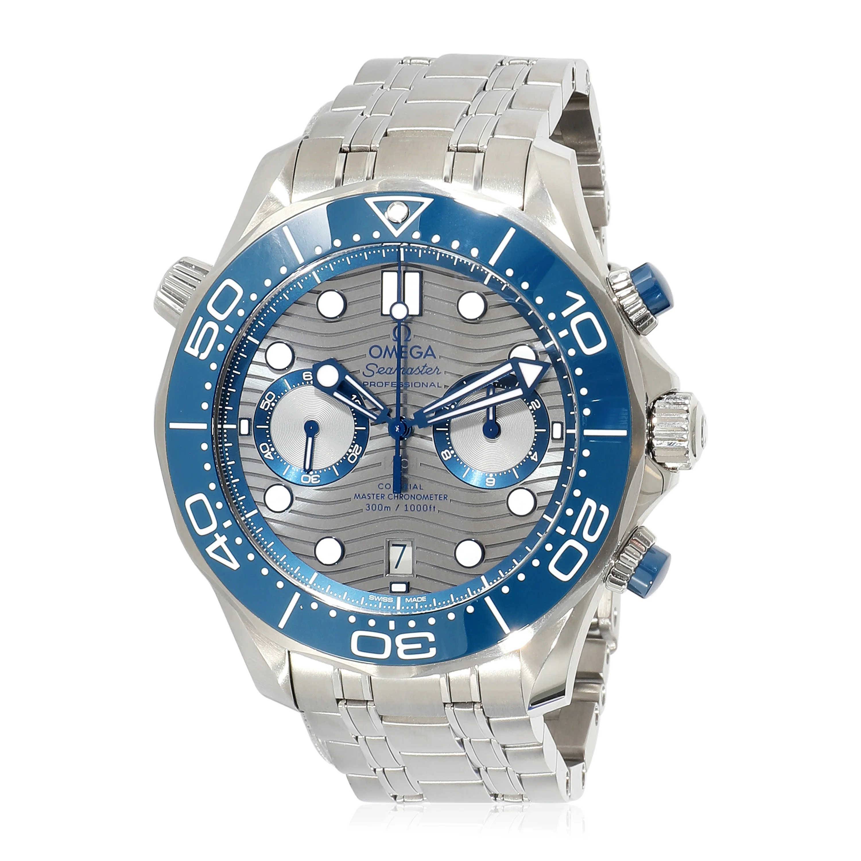 Seamaster Diver 300 M 210.30.44.51.06.001 Mens Watch in  Stainless Steel - Image 6