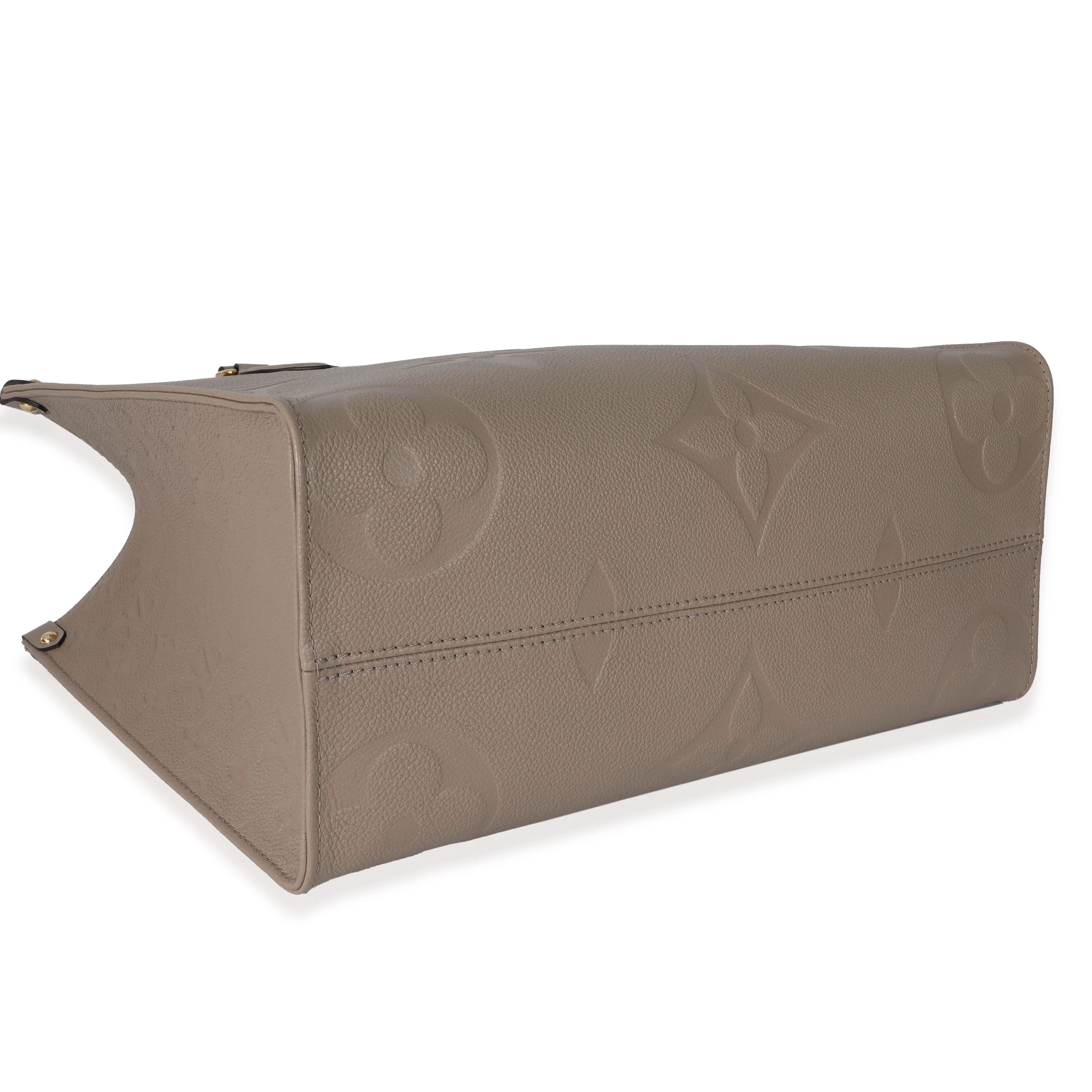 Louis Vuitton Turtledove Monogram Empreinte Onthego MM - Image 4