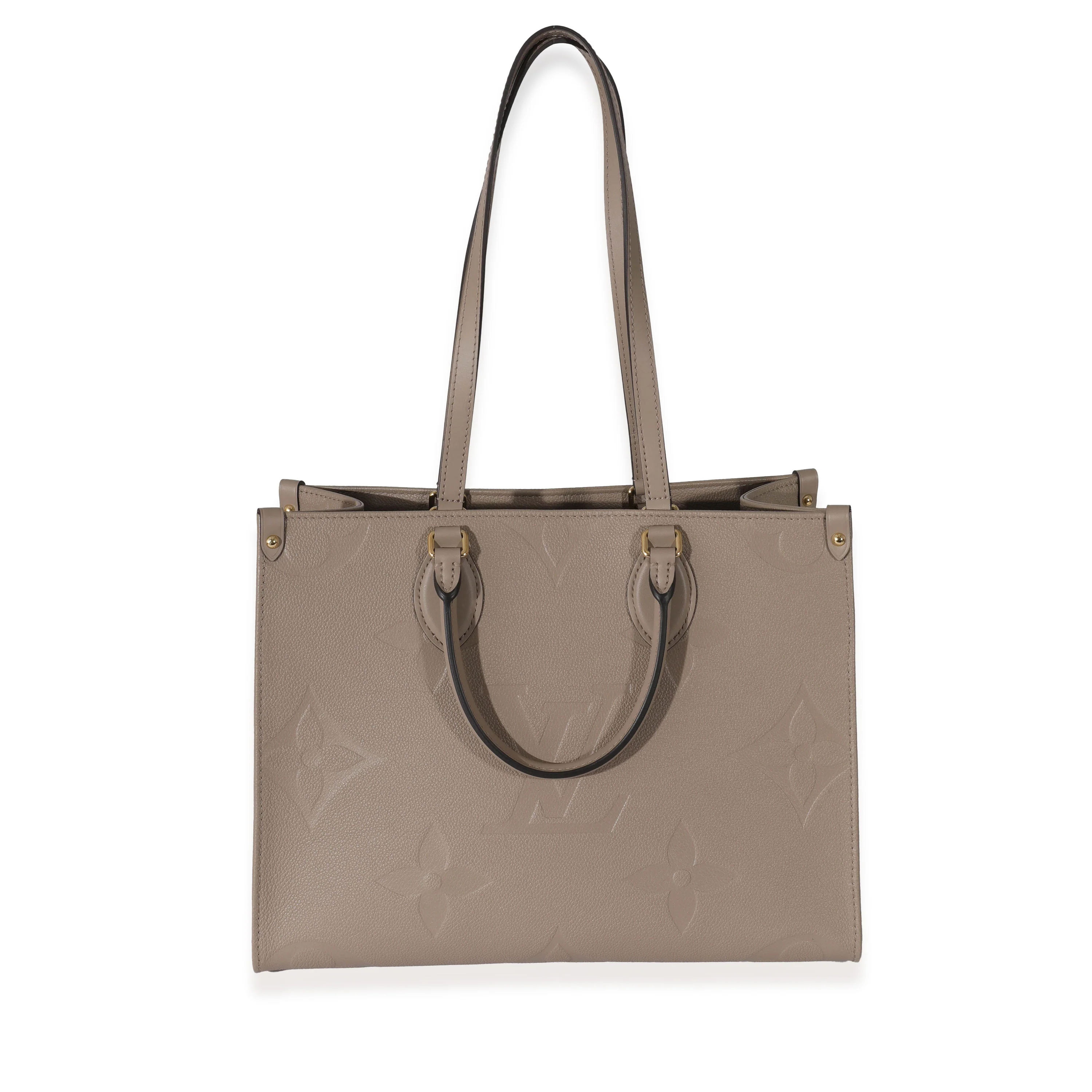 Louis Vuitton Turtledove Monogram Empreinte Onthego MM - Image 5