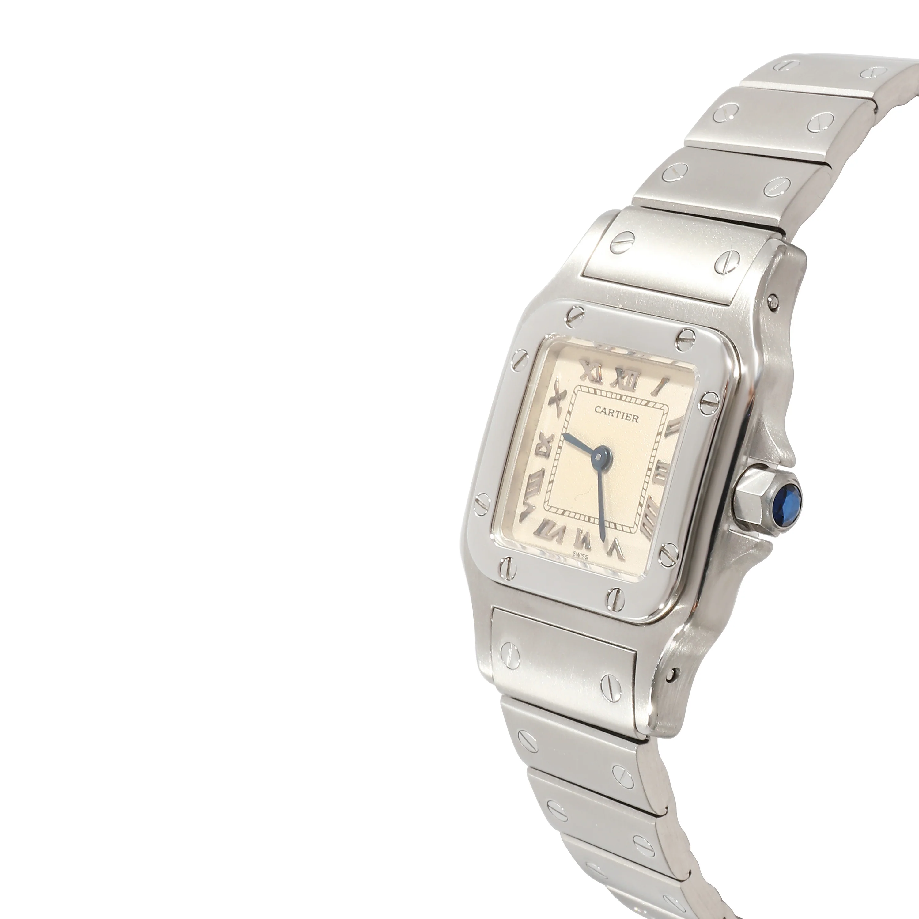 Cartier Santos de Cartier 1565 Womens Watch in Stainless Steel - Image 3