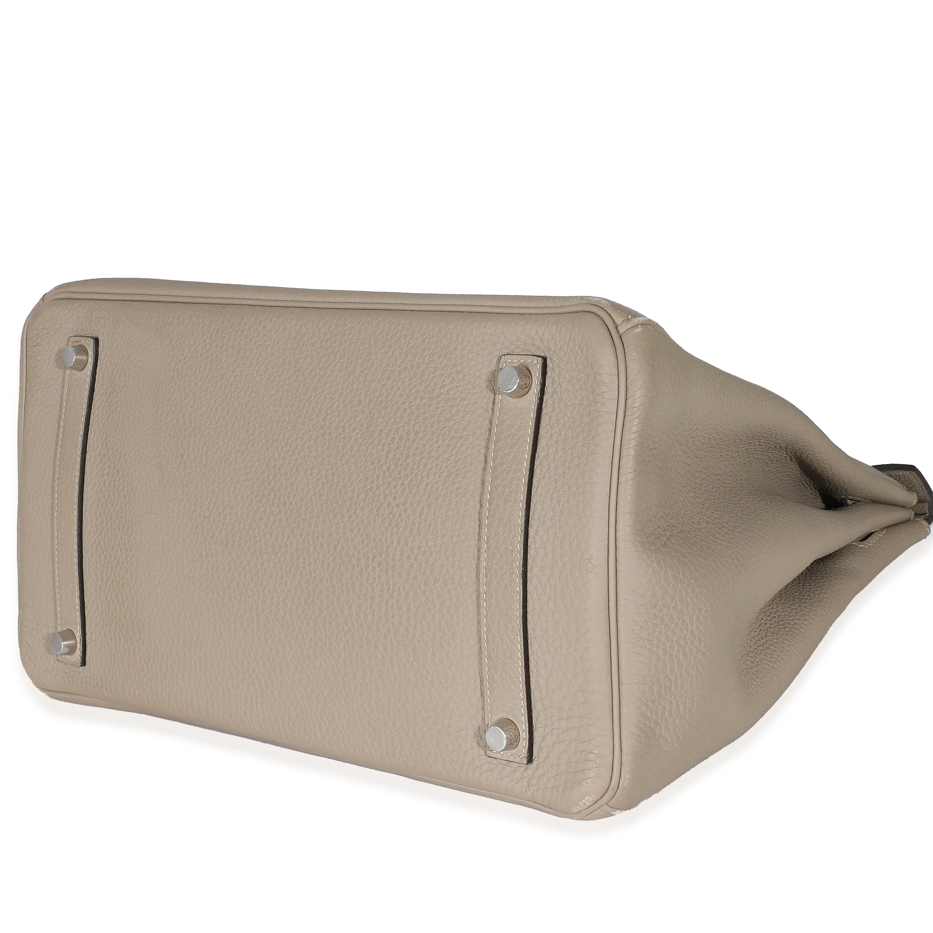 Hermès Gris Tourterelle Togo Birkin 35 PHW - Image 5