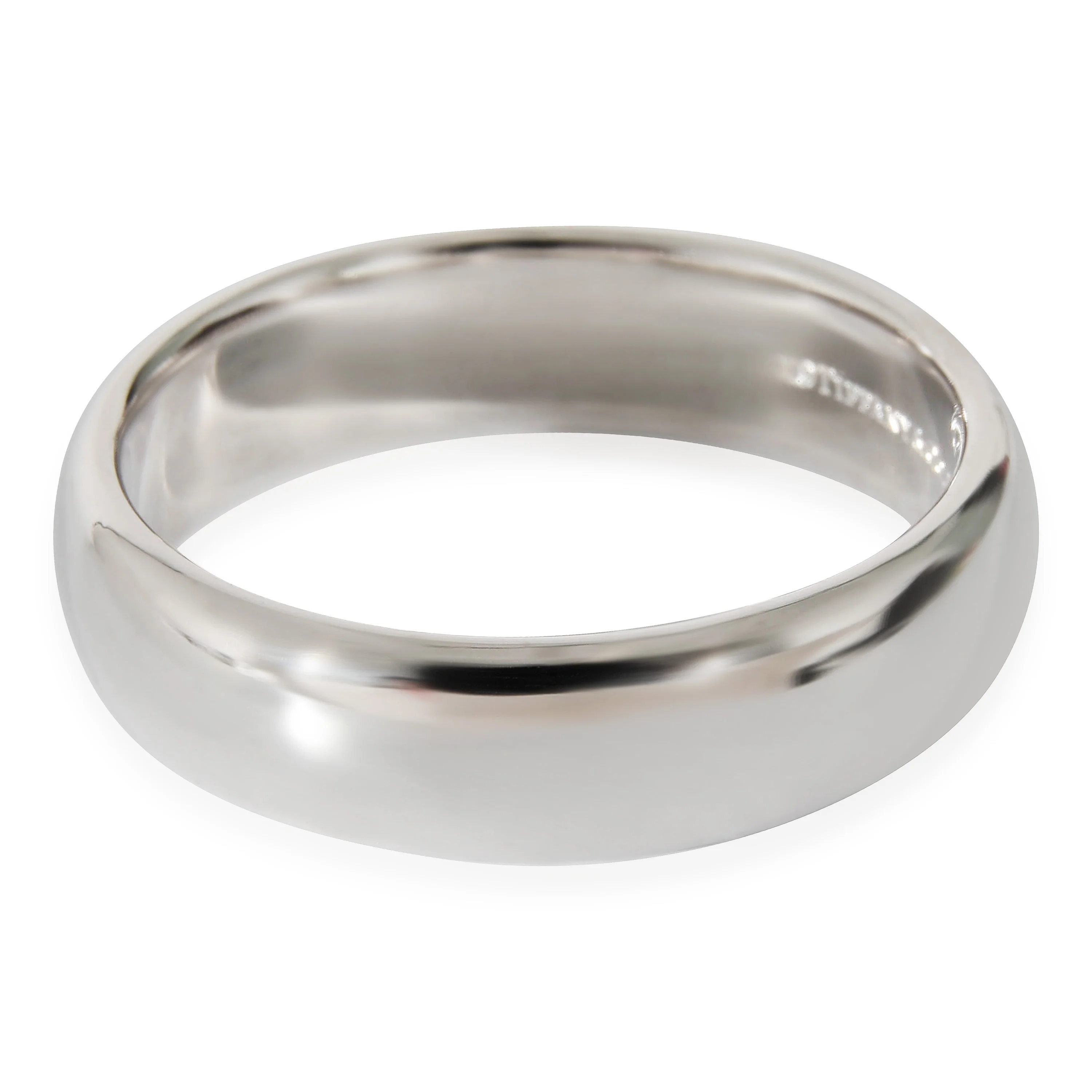 Tiffany & Co. Tiffany Forever Wedding Band Ring In Platinum - Image 2