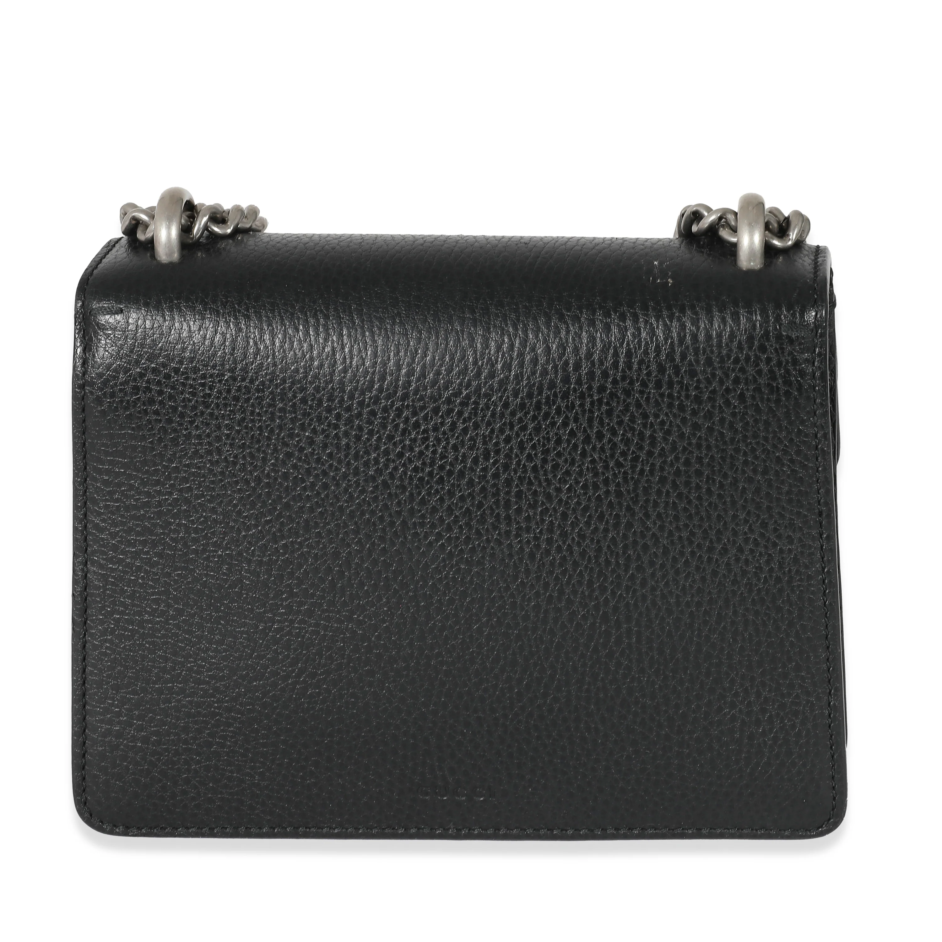 Gucci Black Leather Mini Dionysus - Image 3