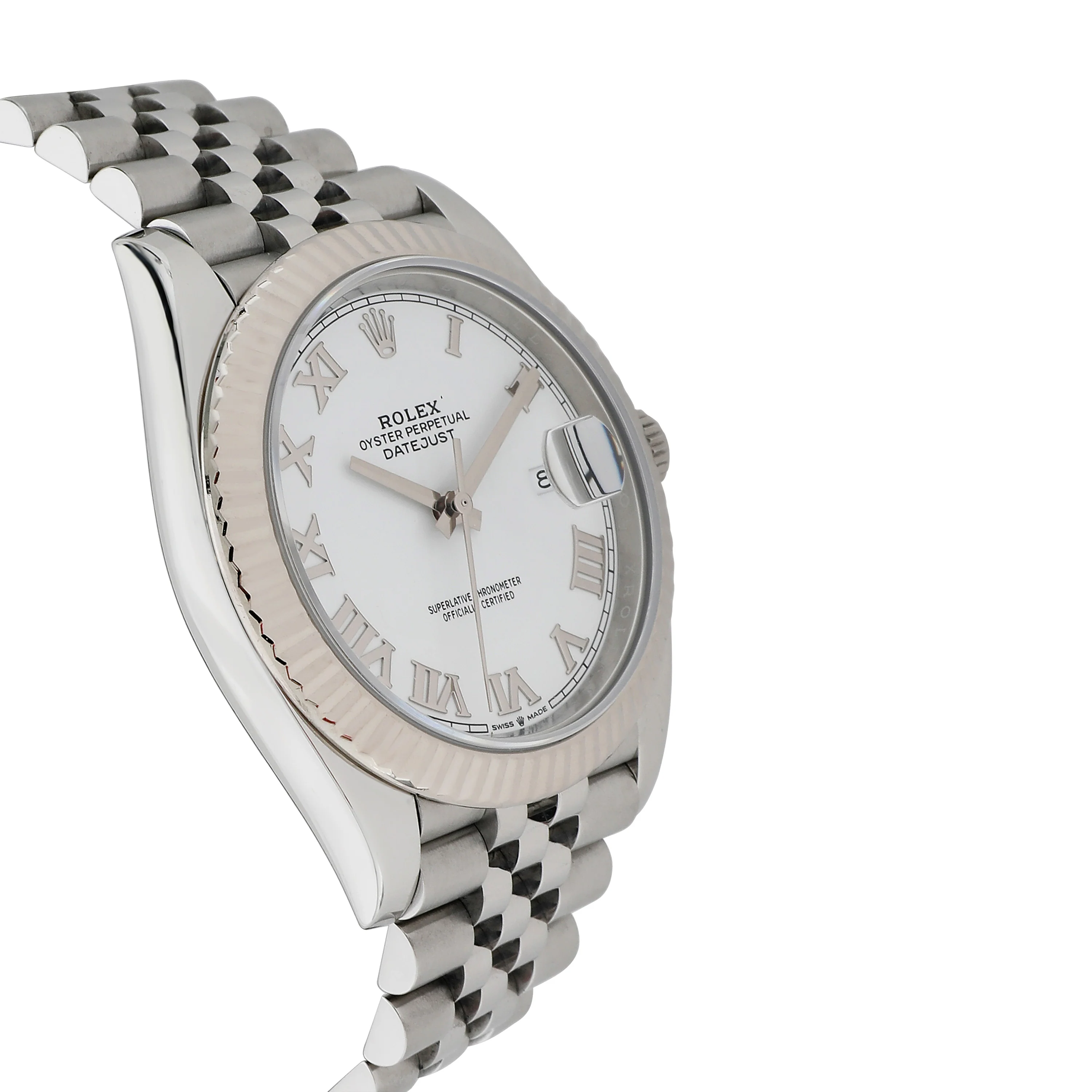 Datejust 41 126334 Mens Watch in 18kt Stainless Steel/White Gold - Image 2