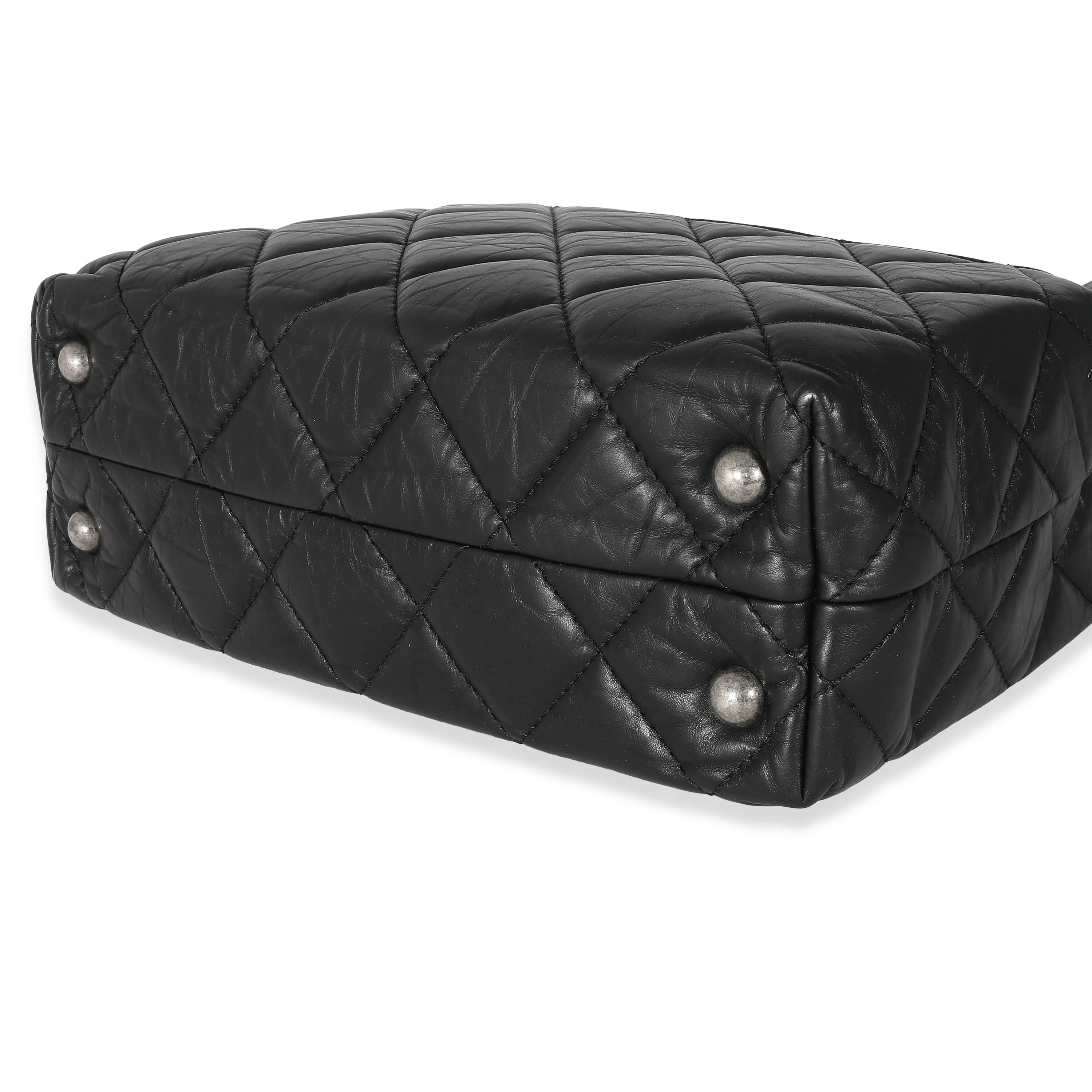 Black Calfskin Tall 2.55 Reissue Tote - Image 6