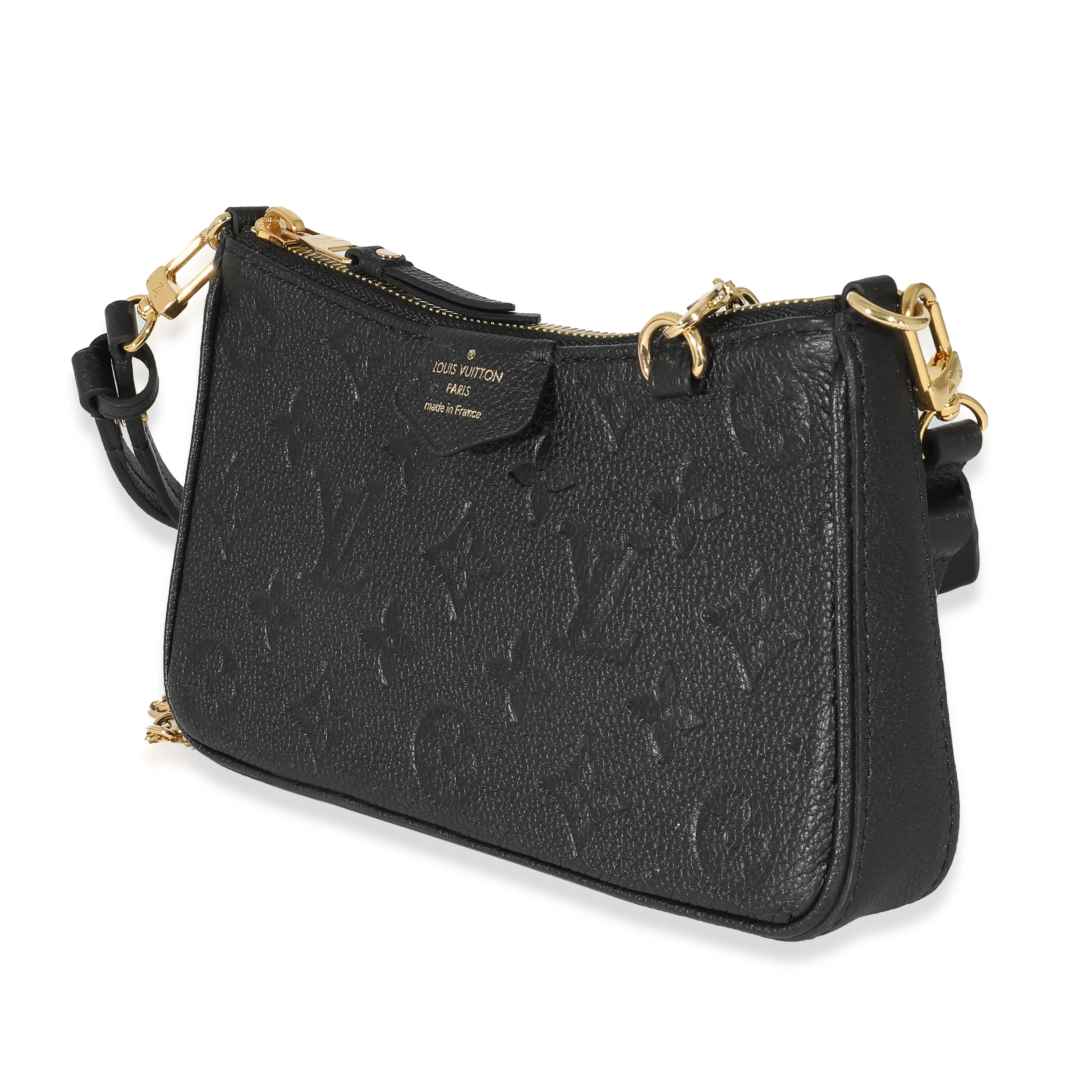 Louis Vuitton Black Empreinte Easy Pouch On Strap - Image 2