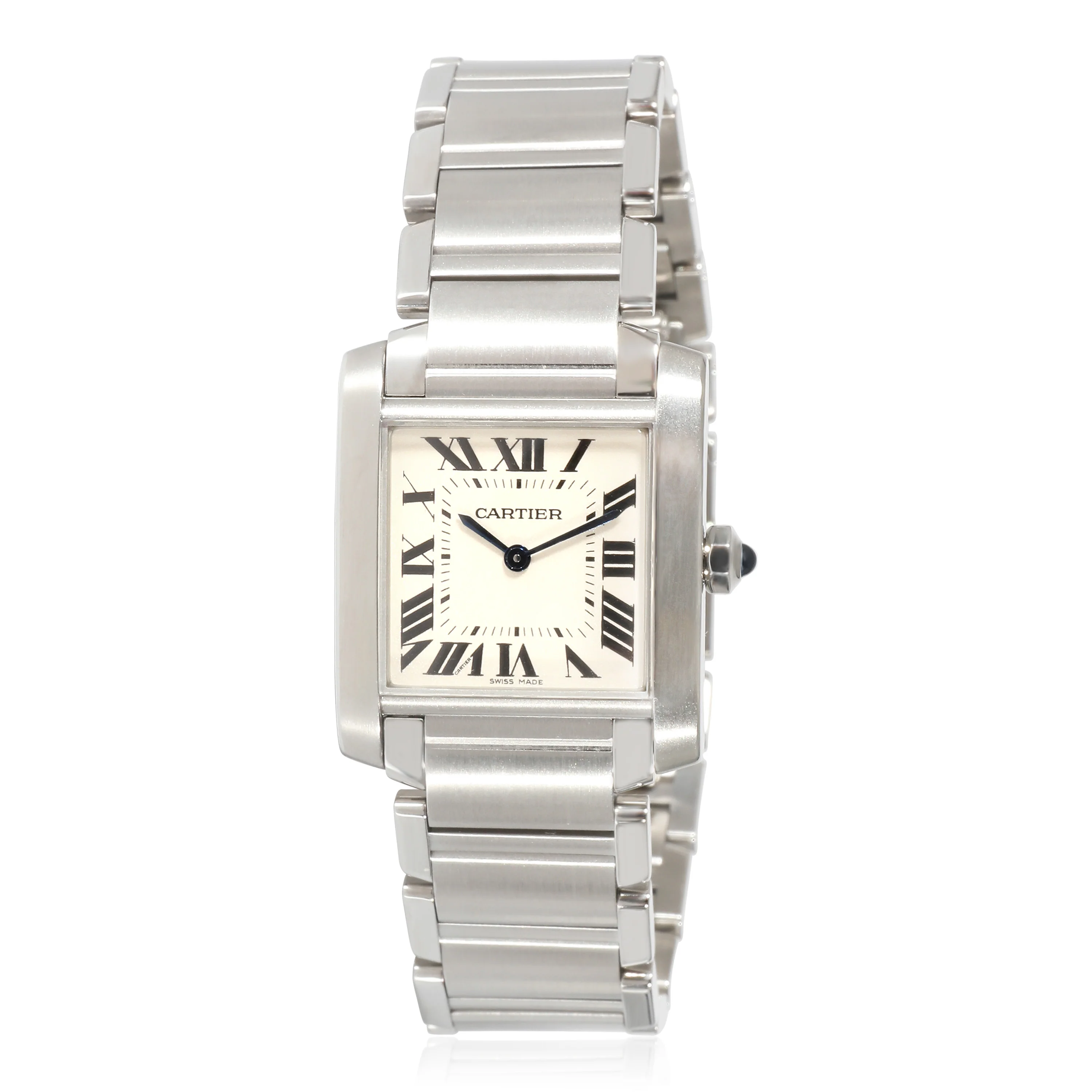 Cartier Tank Francaise WSTA0005 Unisex Watch in  Stainless Steel - Image 2