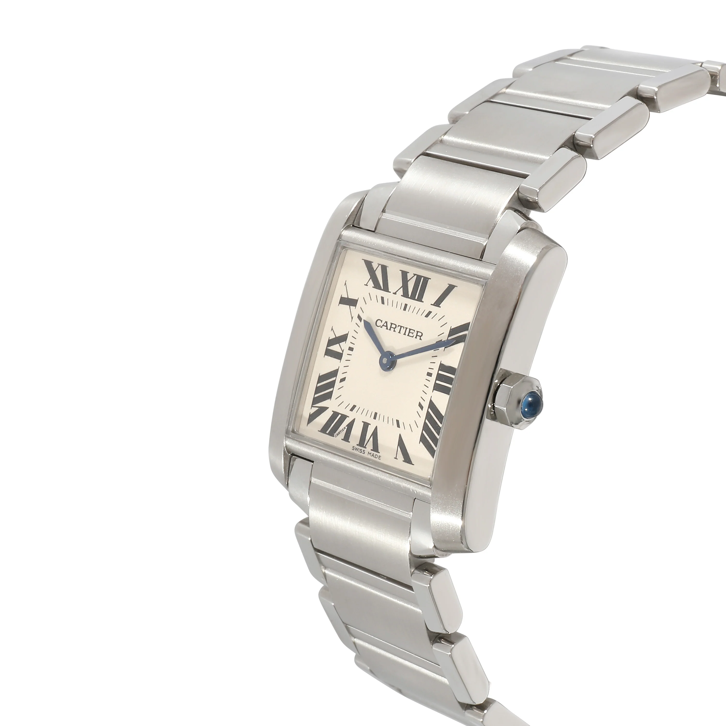 Cartier Tank Francaise WSTA0005 Unisex Watch in  Stainless Steel - Image 6