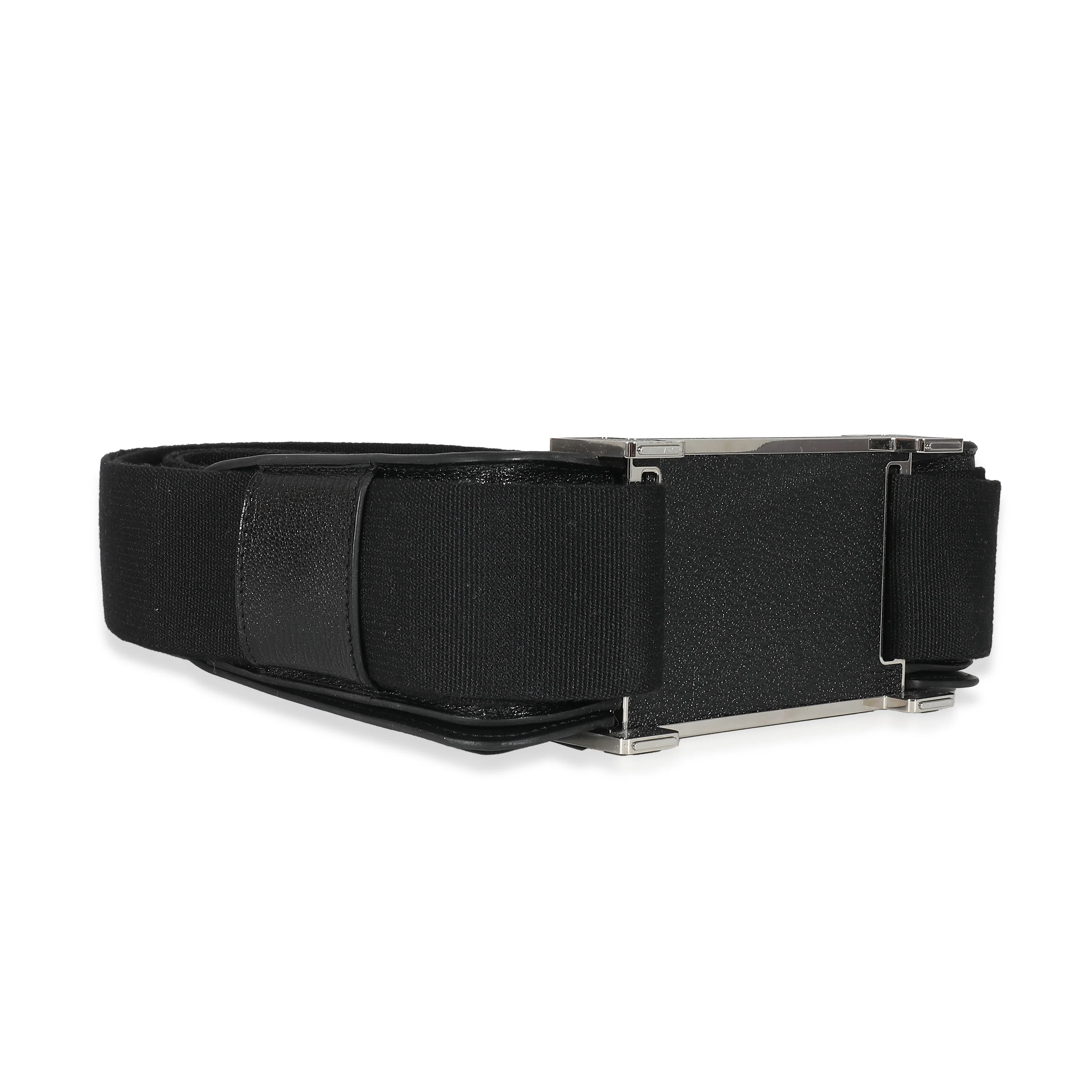 Hermès Black Chevre Mysore Geta Bag - Image 2