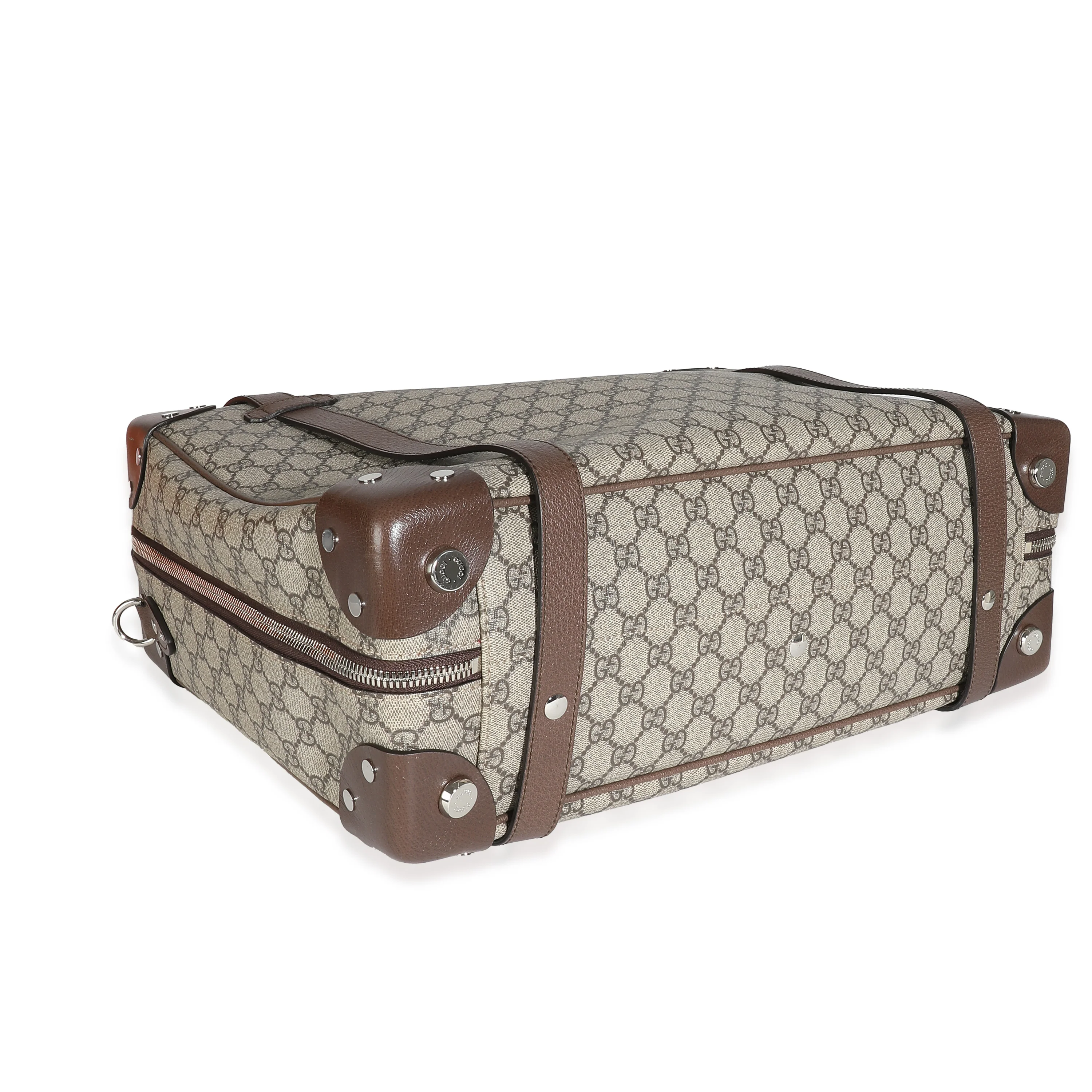 Beige GG Supreme Trunk Holdall Tote - Image 6