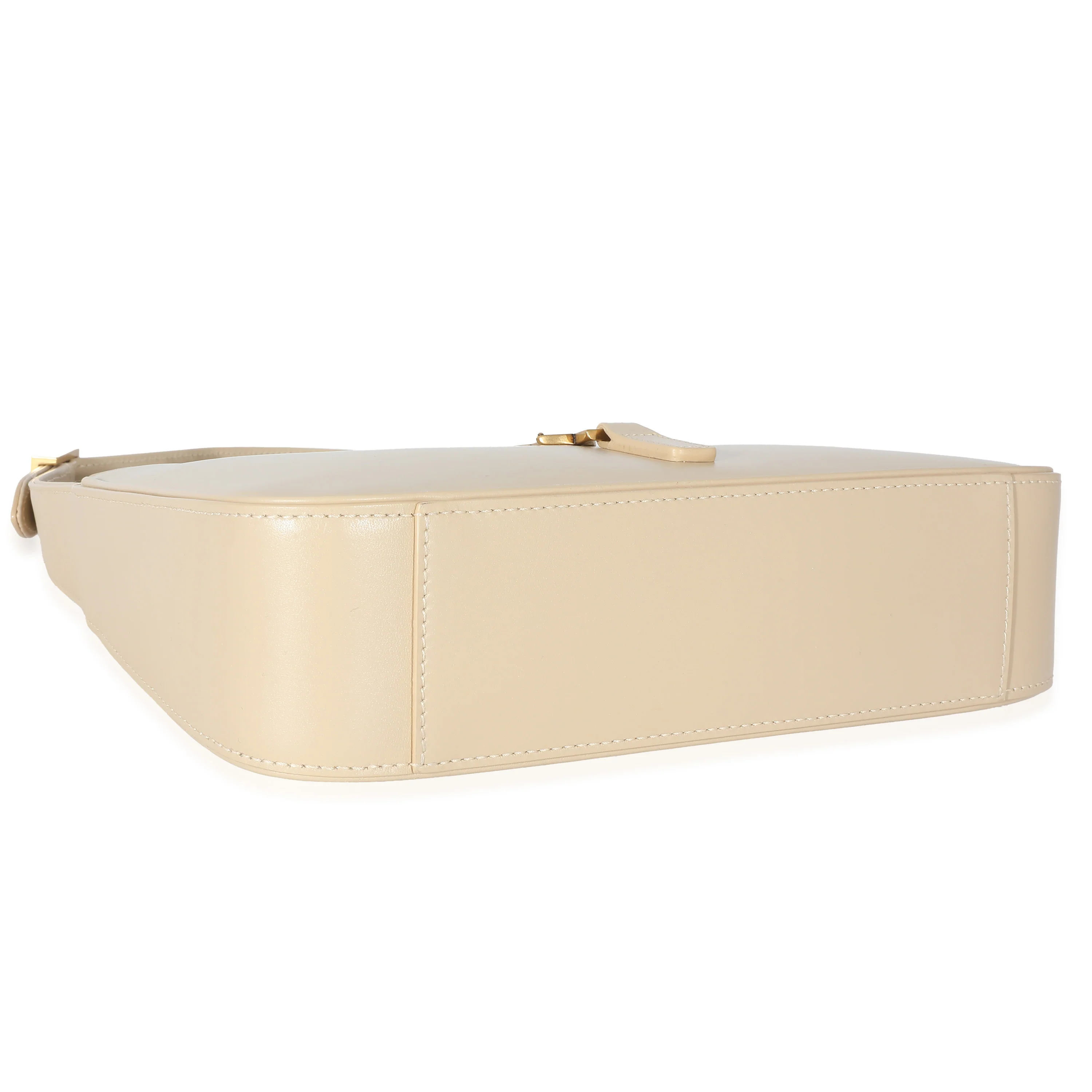 Saint Laurent Ivoire Naturel Calfskin Le 5 À 7 Hobo - Image 6