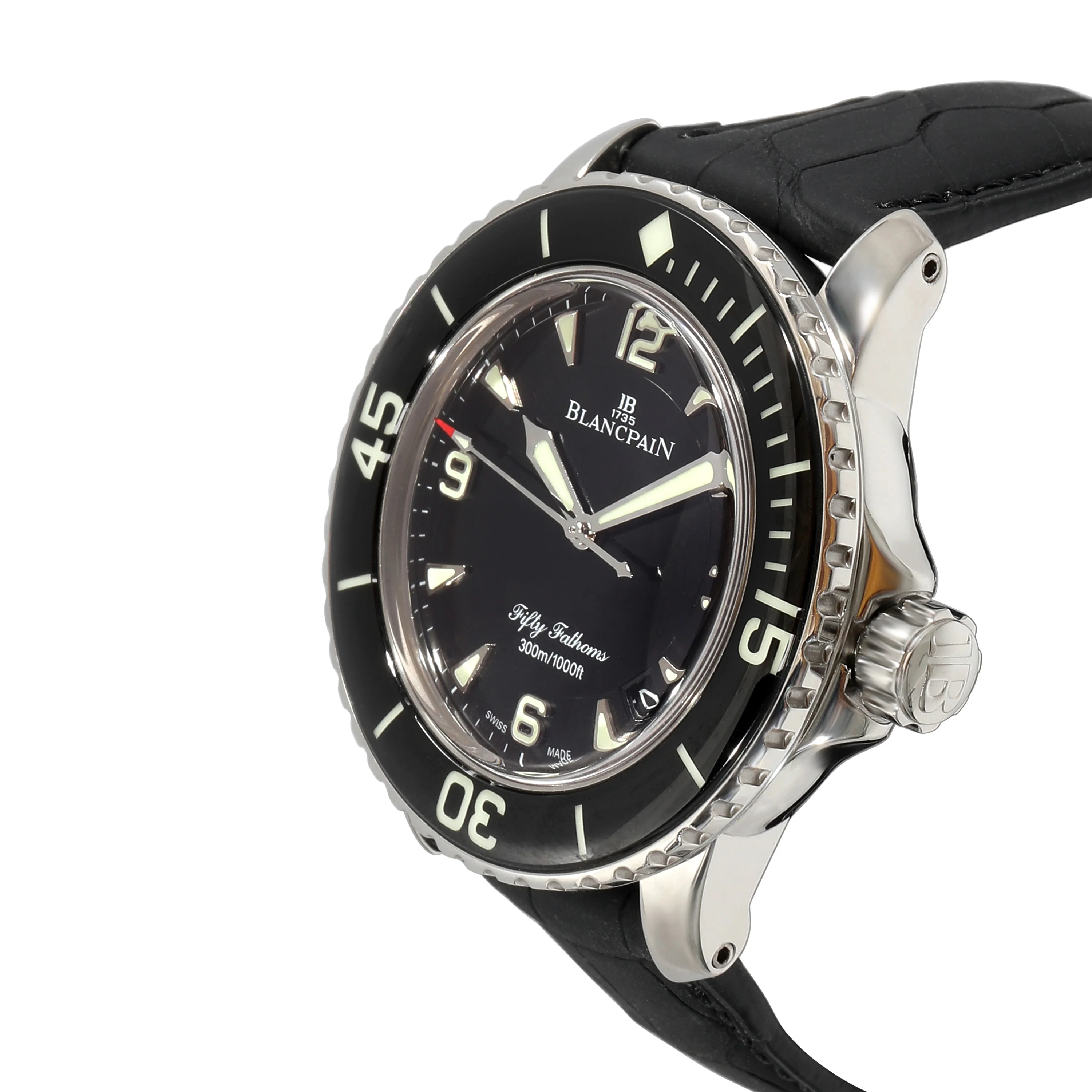 Blancpain Fifth Fathoms 5015-1130-52B Mens Watch in Stainless Steel/Ceramic - Image 3