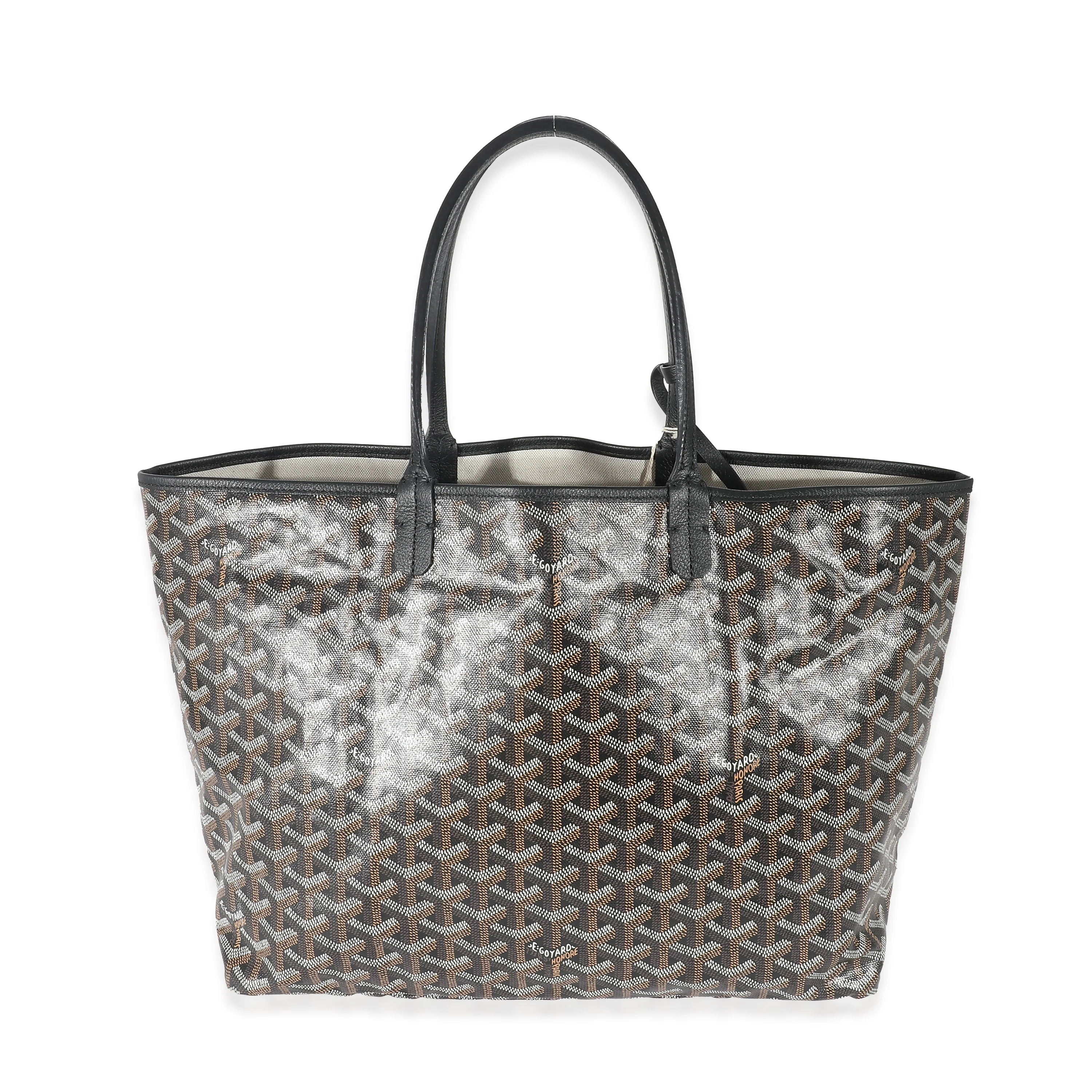 Goyard Black Goyardine Saint Louis PM - Image 3