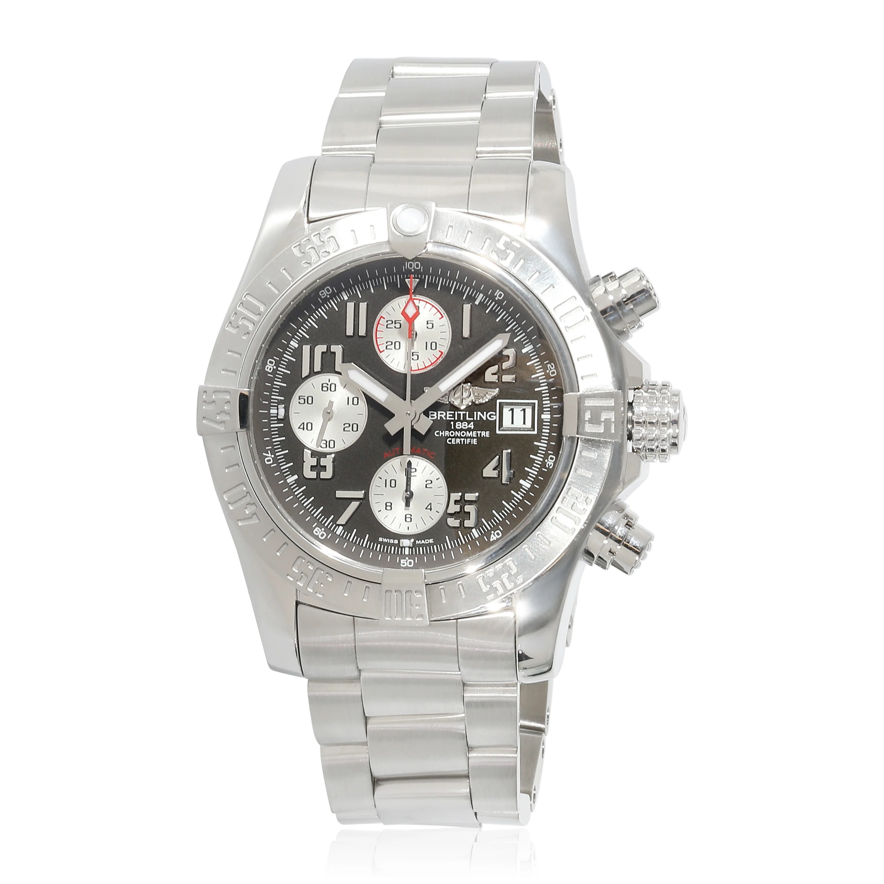 Breitling Super Avenger II A13381 Mens Watch in Stainless Steel - Image 5
