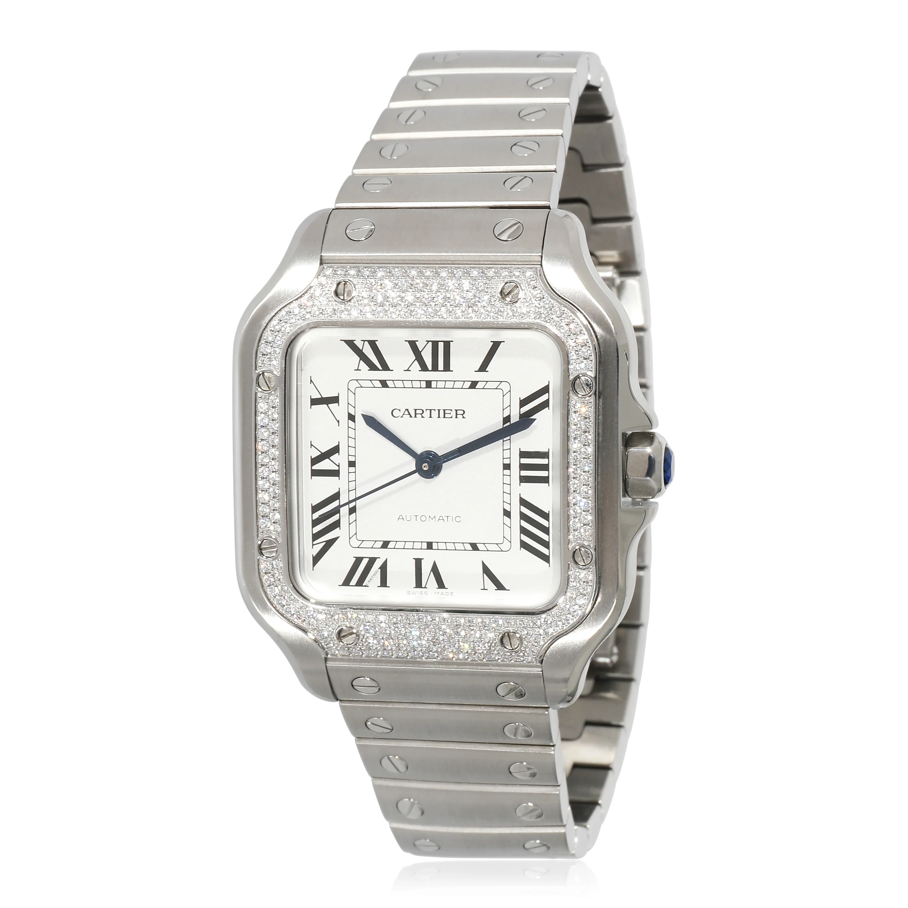 Cartier Santos de Cartier W4SA0005 Mens Watch in  Stainless Steel
