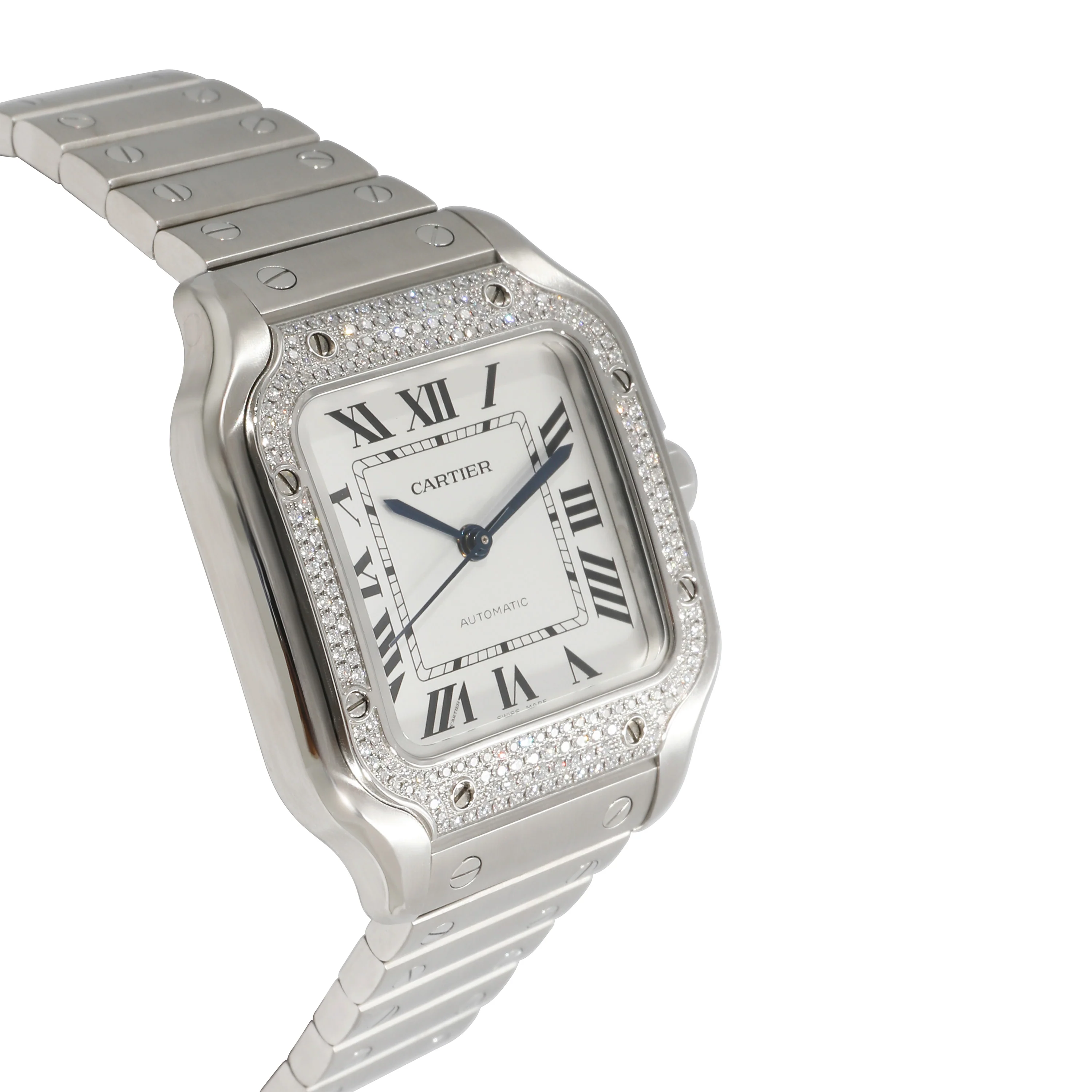 Cartier Santos de Cartier W4SA0005 Mens Watch in  Stainless Steel - Image 2