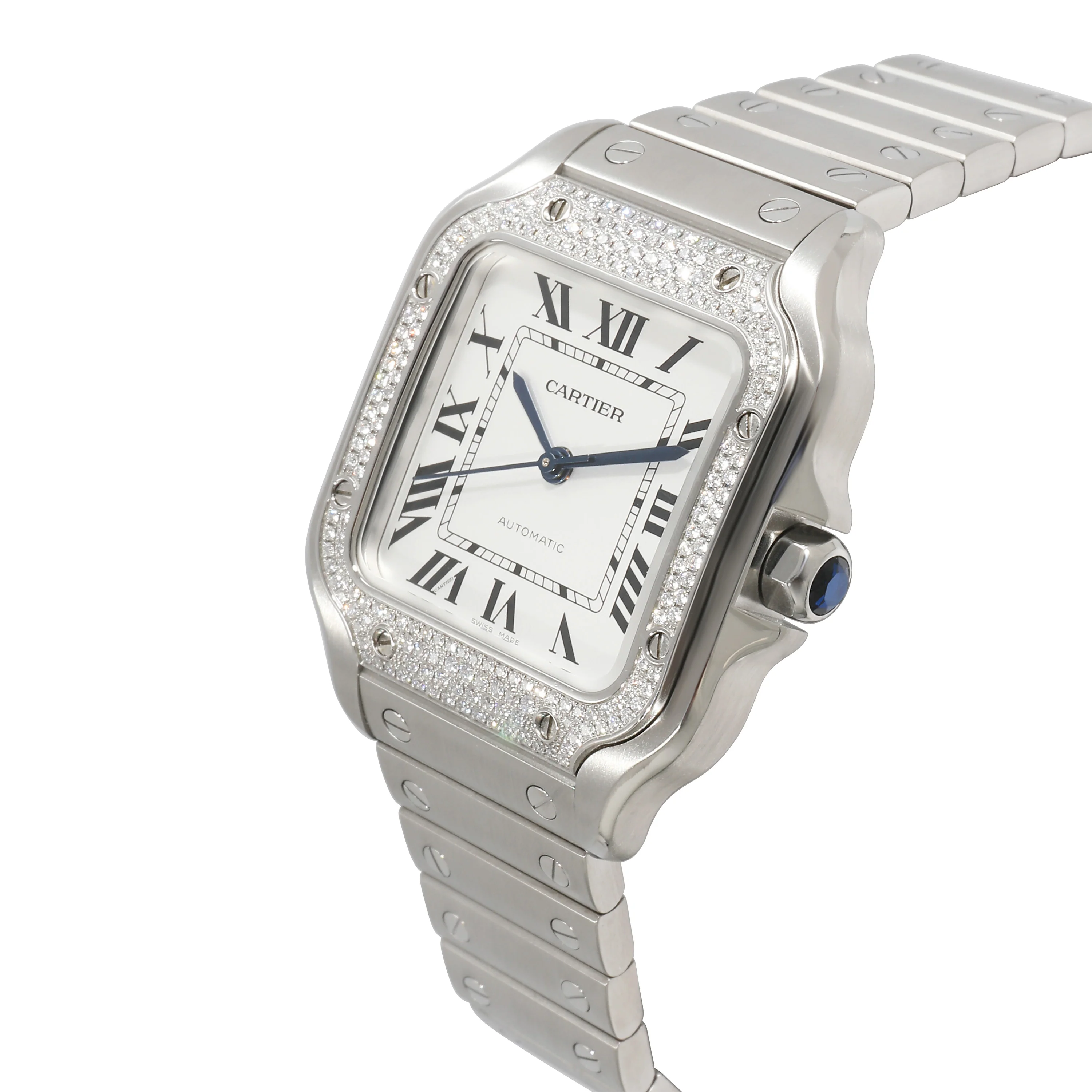 Cartier Santos de Cartier W4SA0005 Mens Watch in  Stainless Steel - Image 3