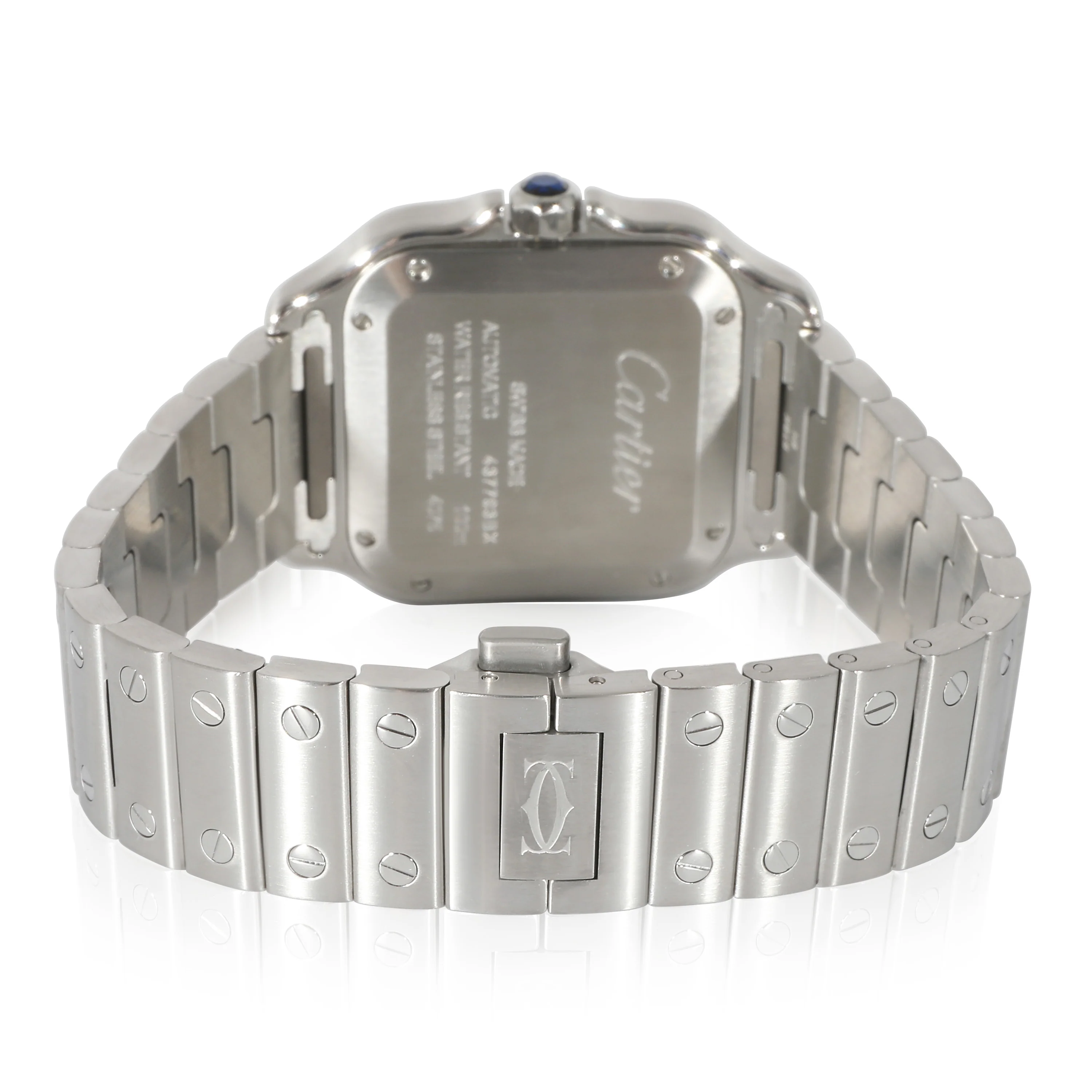 Cartier Santos de Cartier W4SA0005 Mens Watch in  Stainless Steel - Image 4