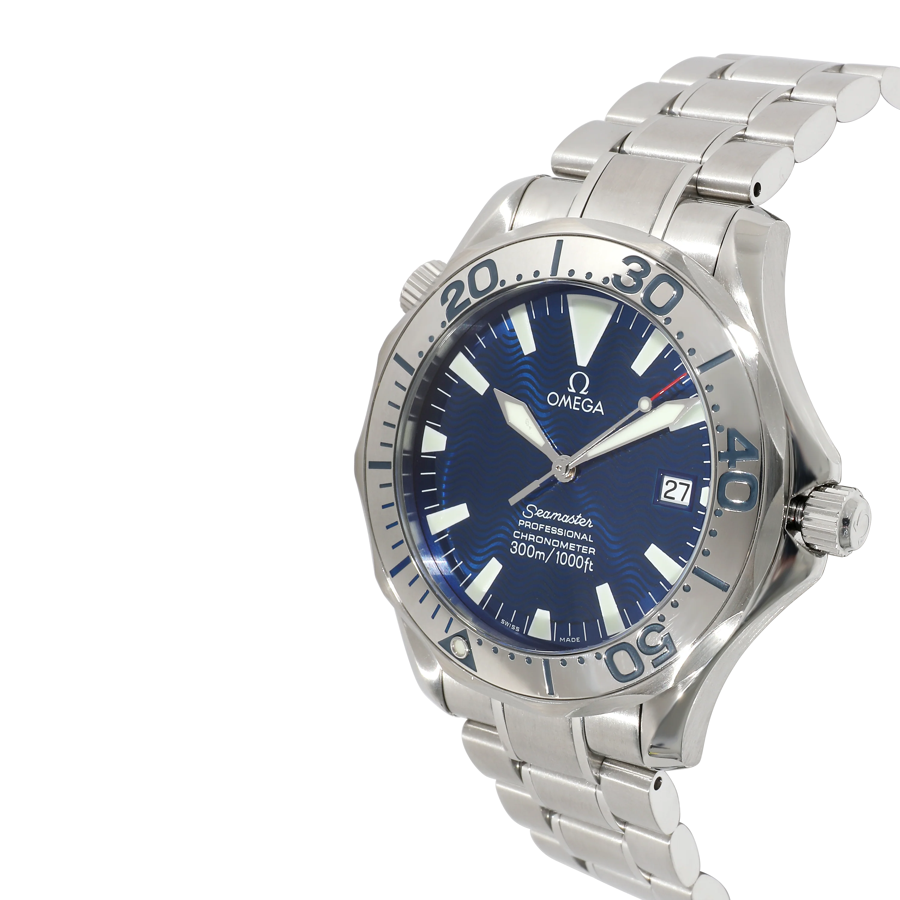 Omega Seamaster 2255.80.00 Mens Watch in  Stainless Steel - Image 3