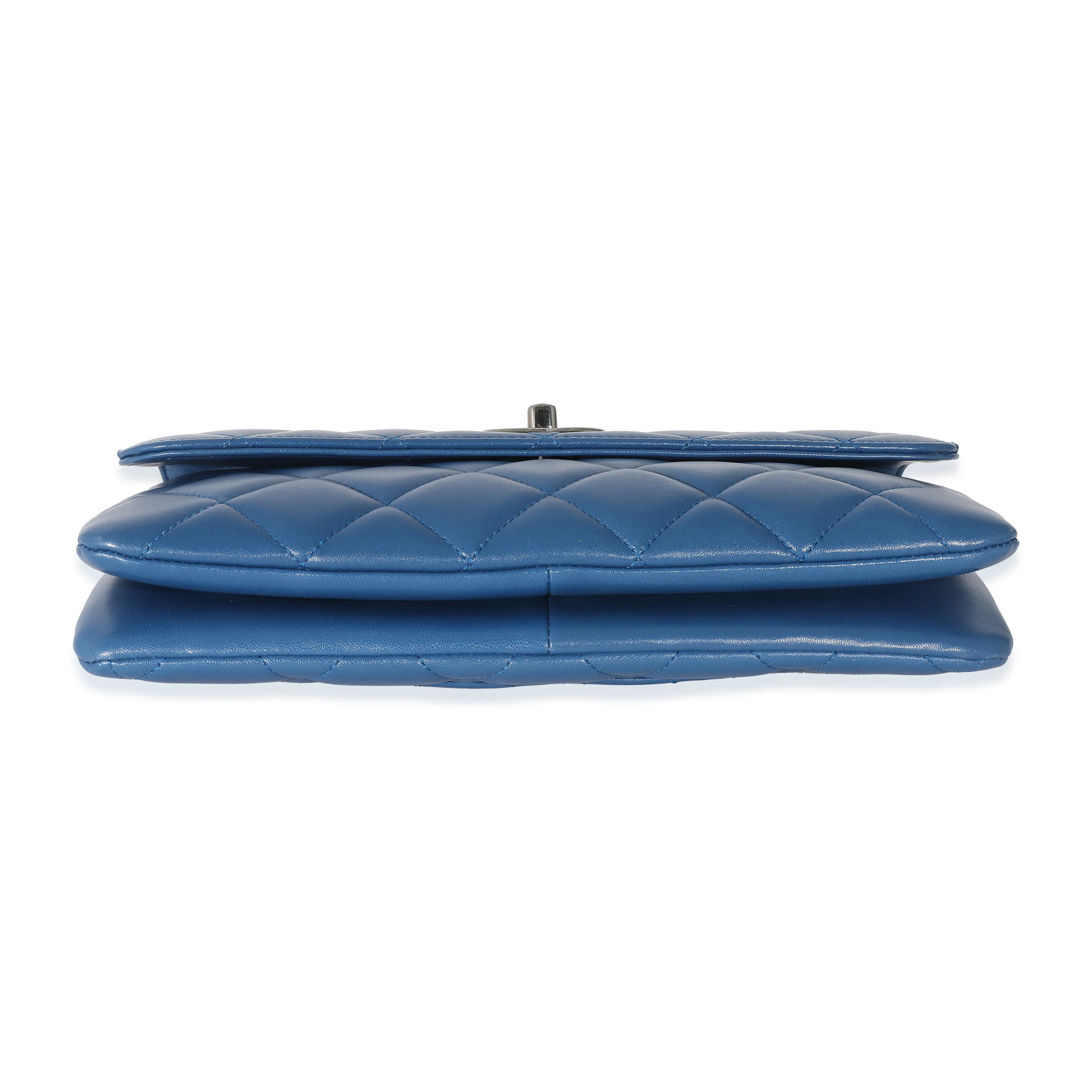 Chanel Navy Quilted Lambskin Medium Trendy CC Flap Bag - Image 5