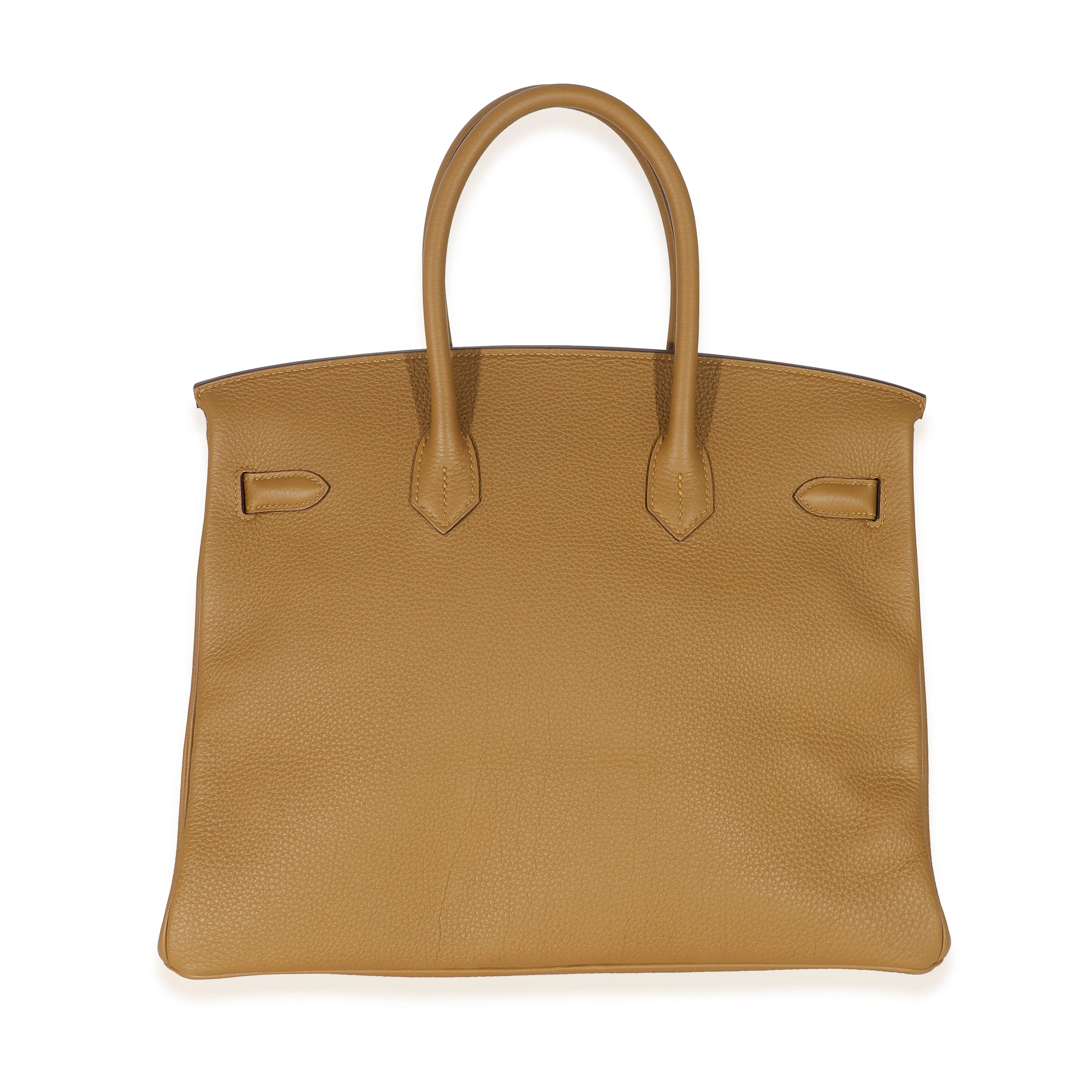 Togo Biscuit Birkin 35 GHW - Image 3