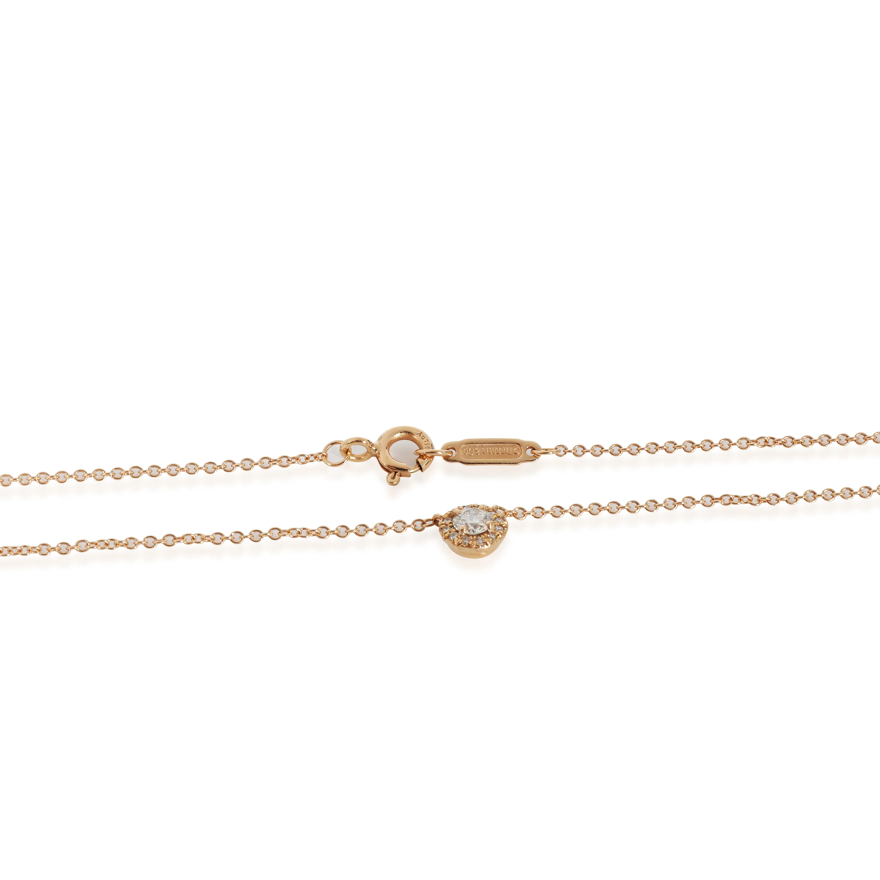 Tiffany & Co. Soleste Diamond Pendant in 18K Rose Gold 0.16 CTW - Image 3