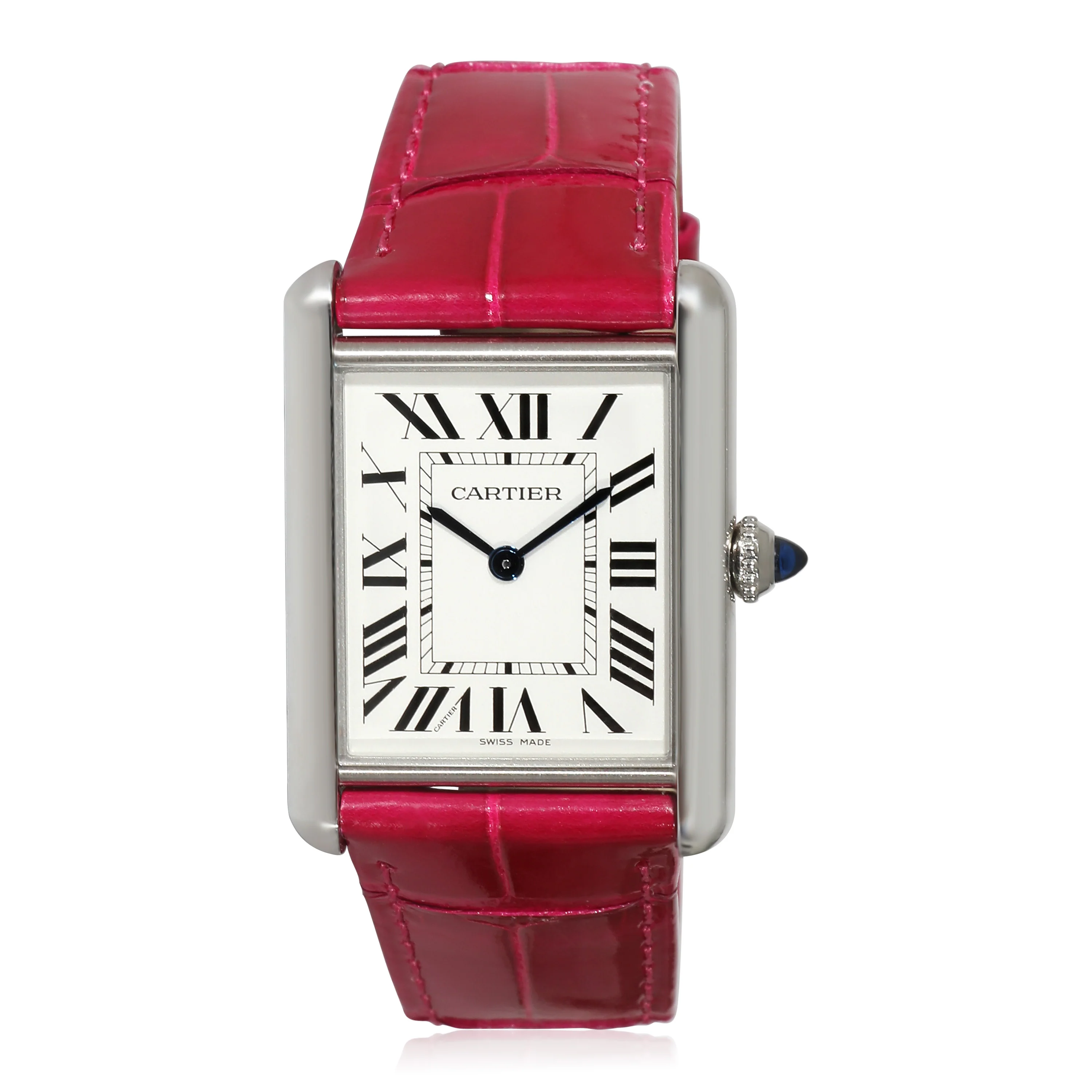 Cartier Tank Must WSTA0041 Unisex Watch in  Stainless Steel - Image 5