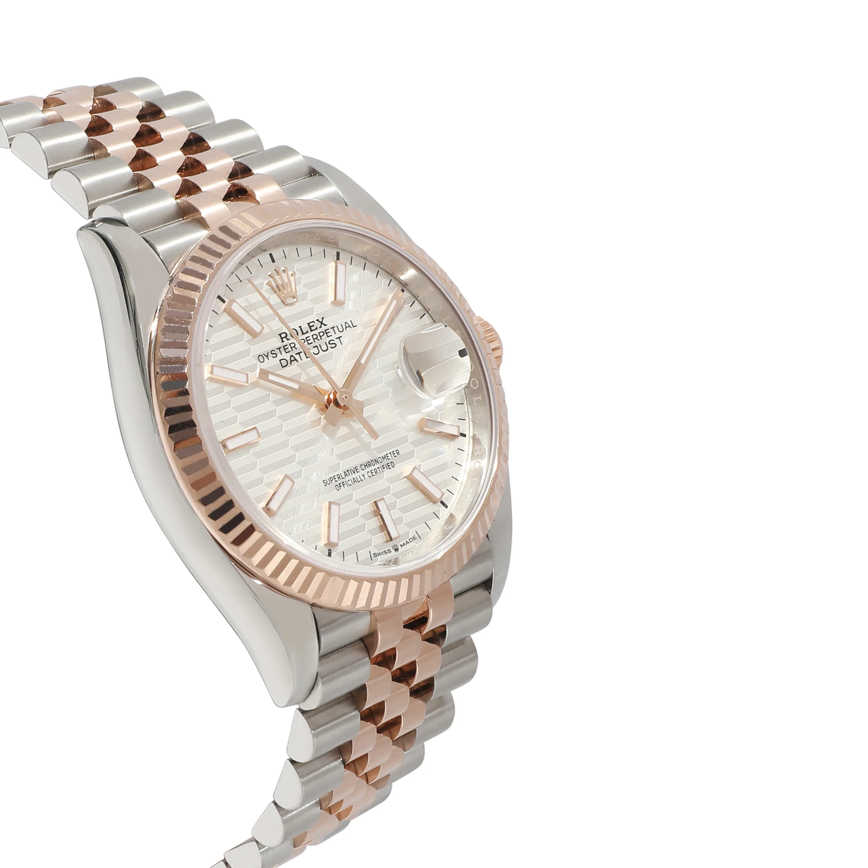 Datejust 126231 Mens Watch in 18kt Stainless Steel/Rose Gold - Image 2