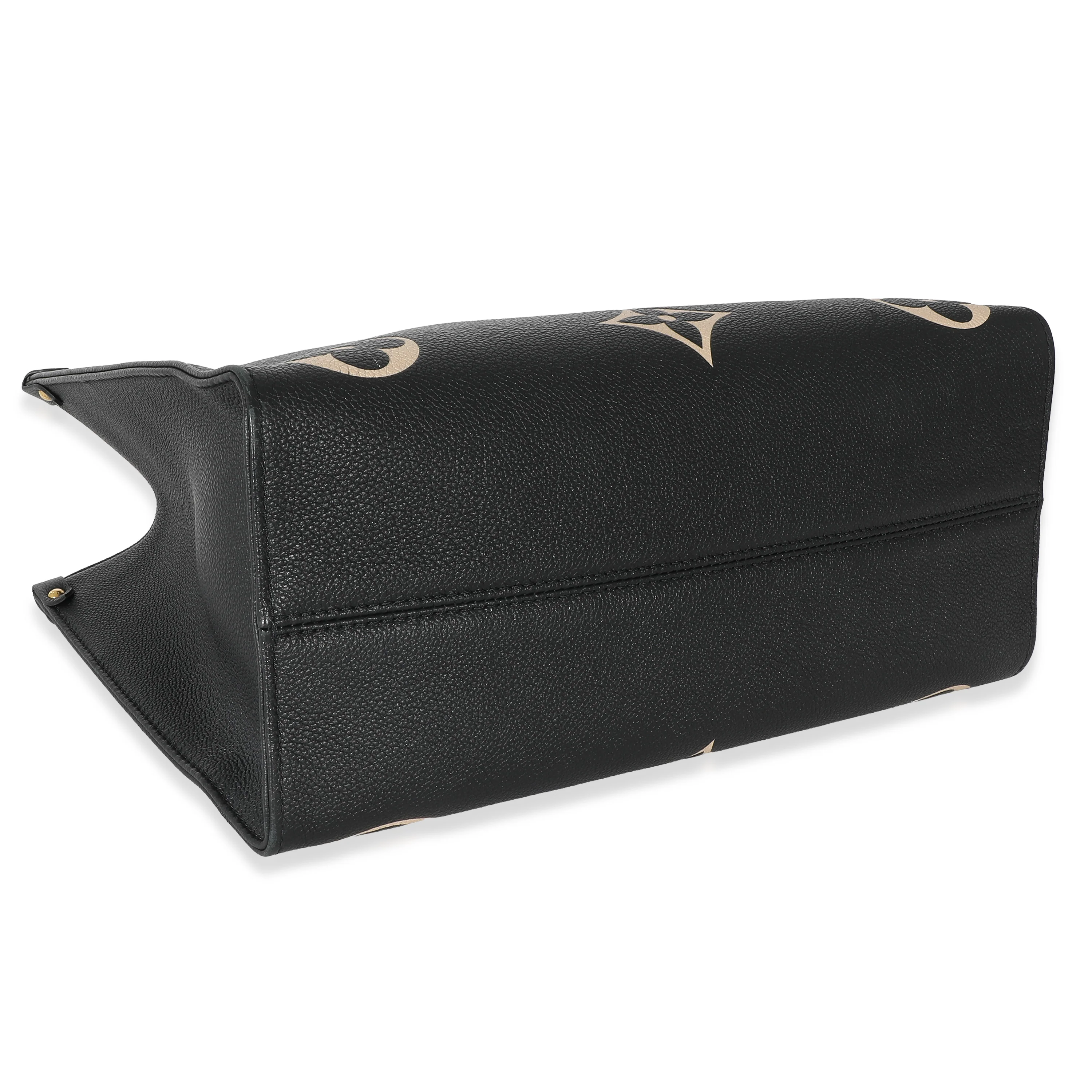 Black Beige Monogram Giant Empreinte Onthego MM - Image 6