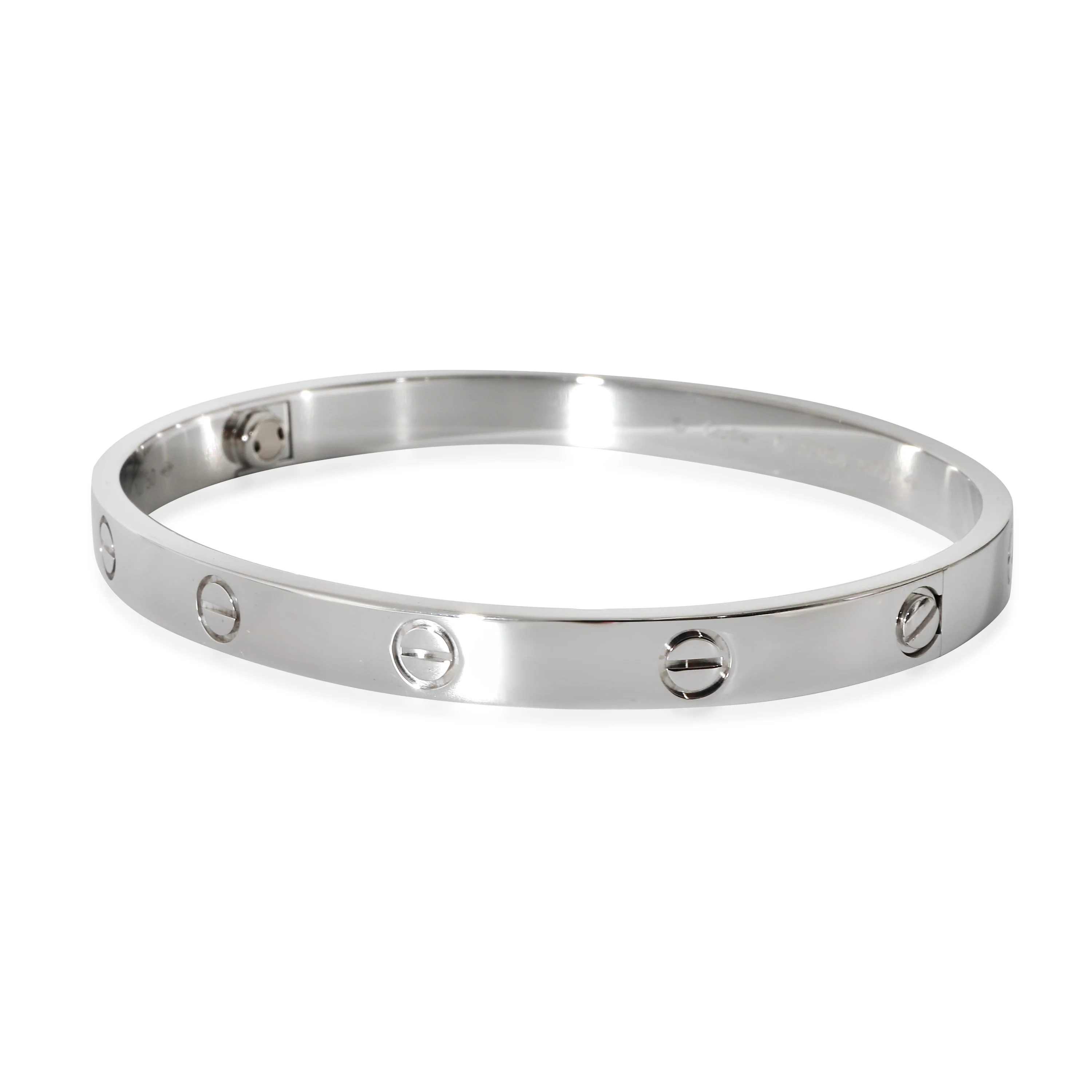 Cartier Love Bracelet (White Gold) - Image 2