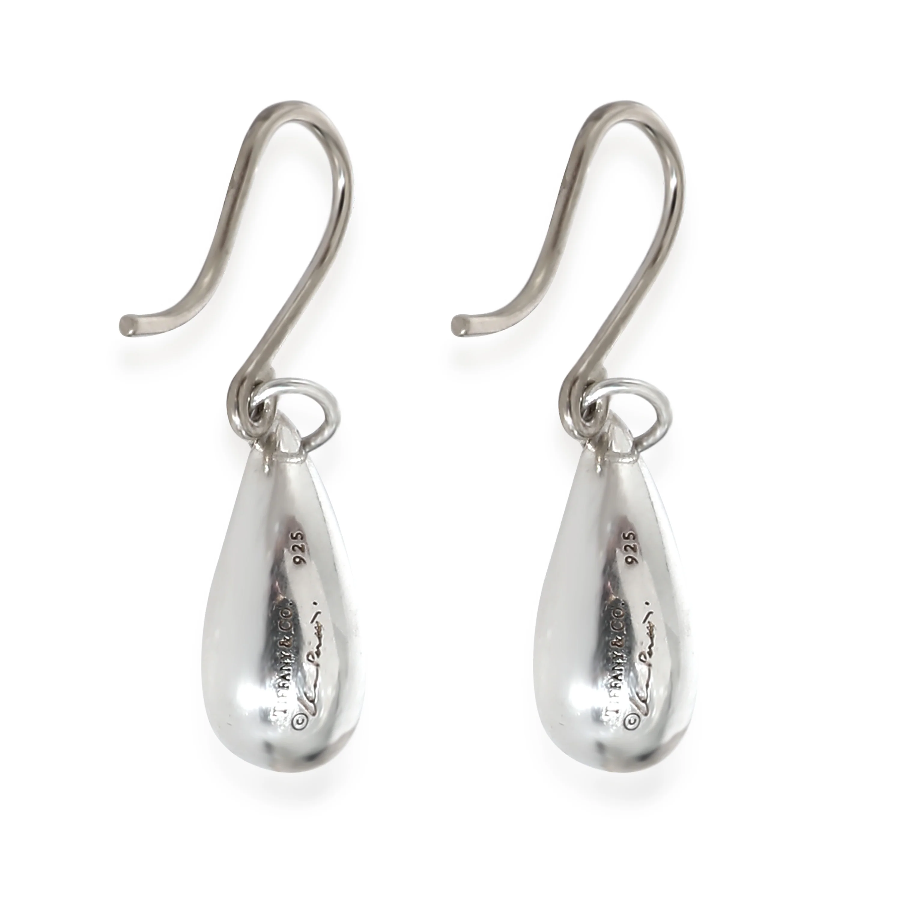 Elsa Peretti Teardrop Earrings in Sterling Silver - Image 3