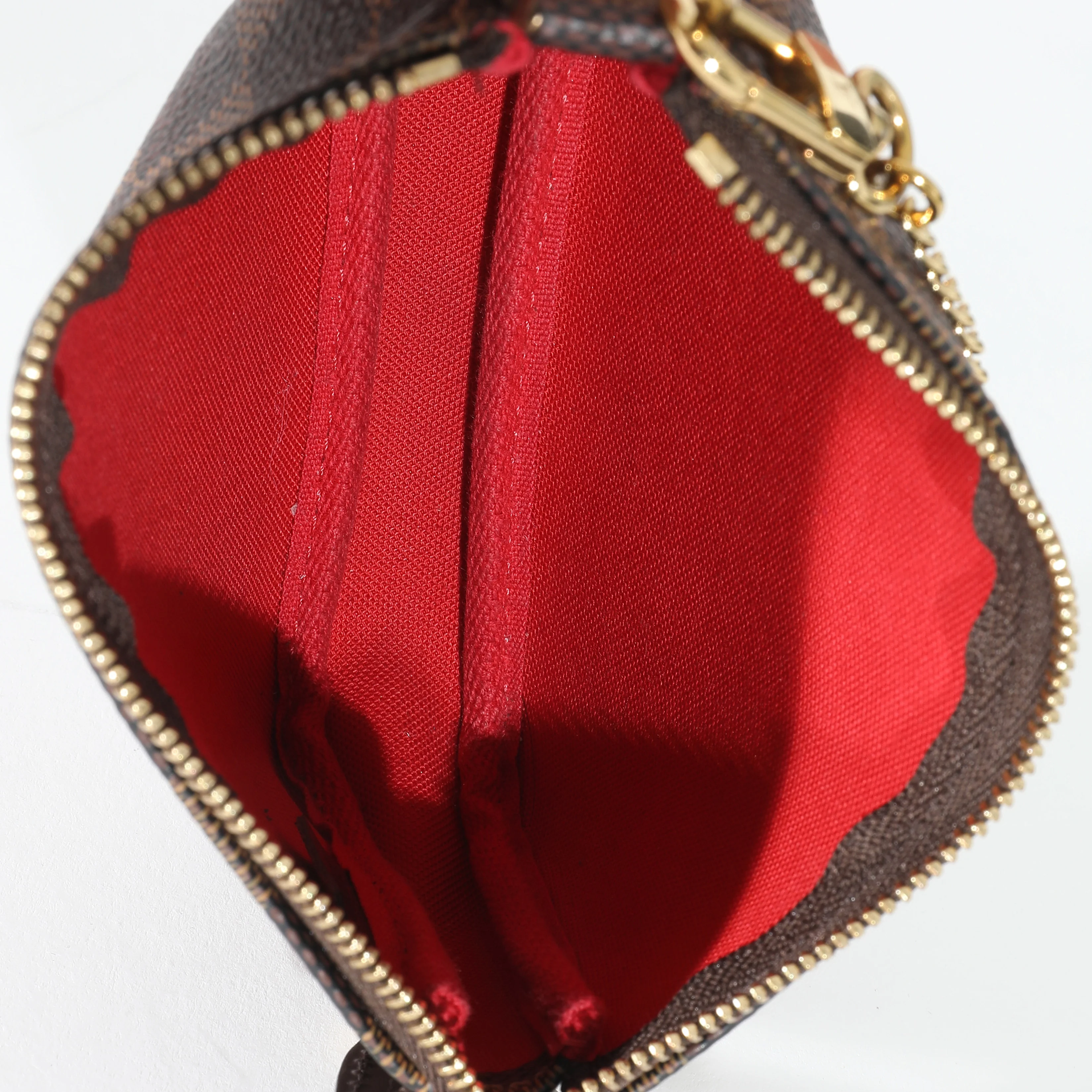 Louis Vuitton Damier Ebene Canvas Mini Pochette Accessoires - Image 8