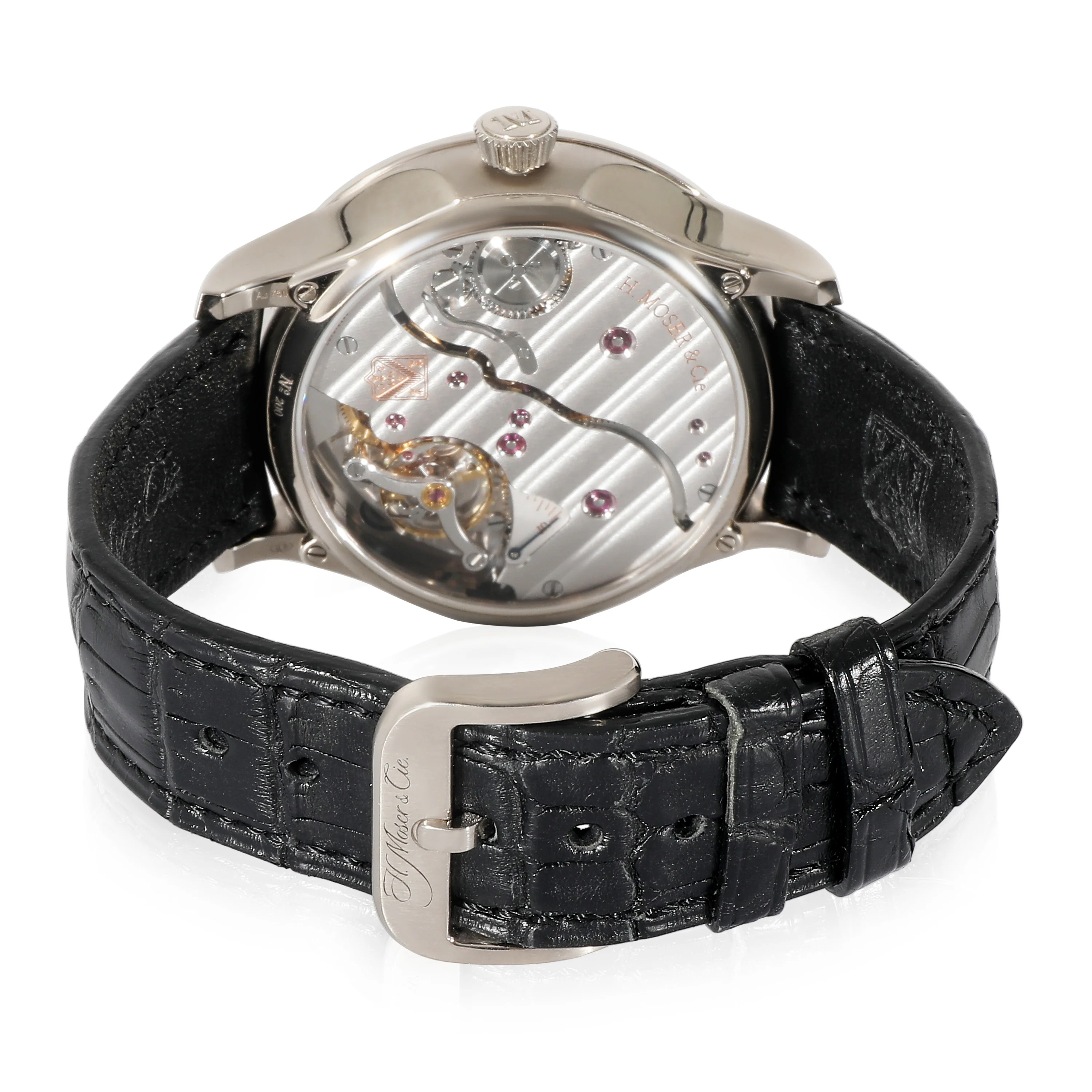 Venturer Big Date 2100-0202 Mens Watch in 18kt White Gold - Image 4