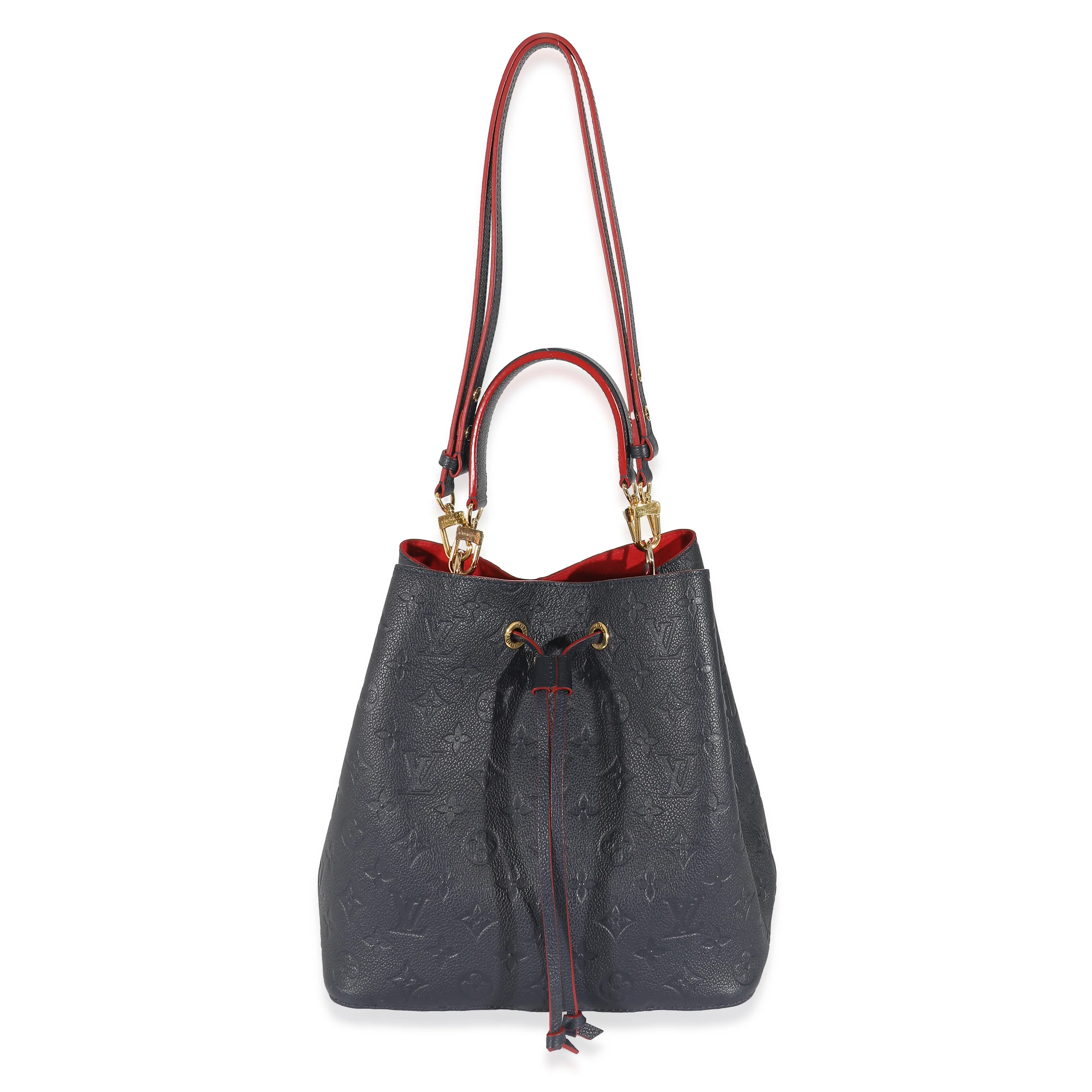 Louis Vuitton Marine Rouge Monogram Empreinte NéoNoé MM - Image 5