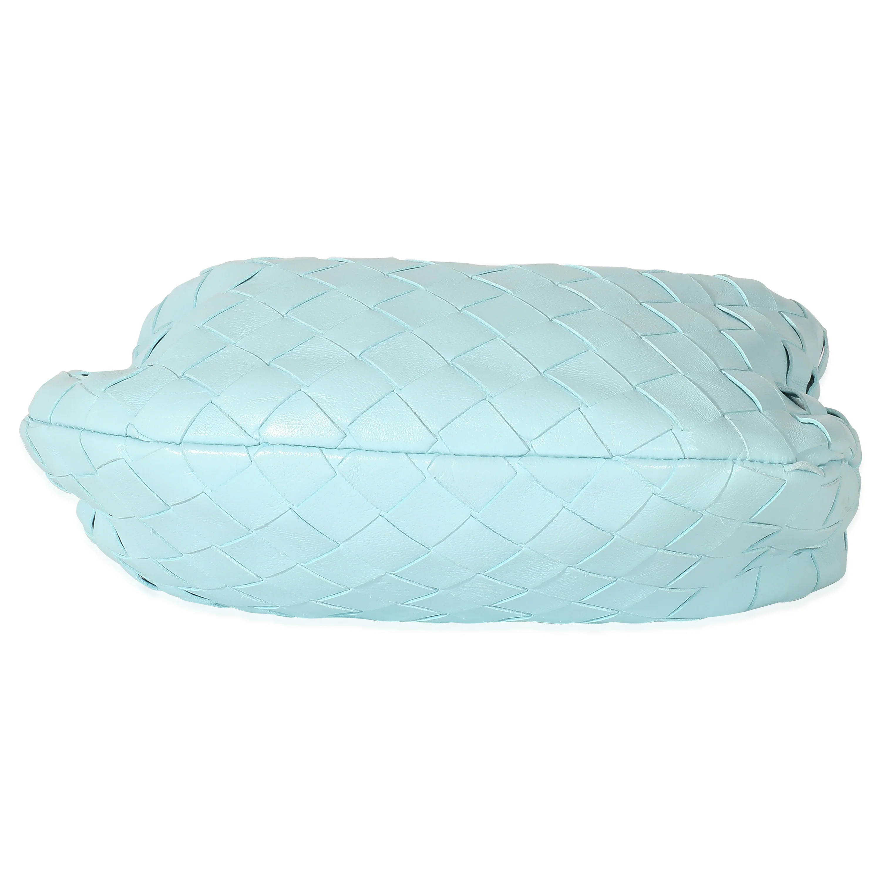 Teal Washed Intrecciato Lambskin Mini Jodie - Image 5